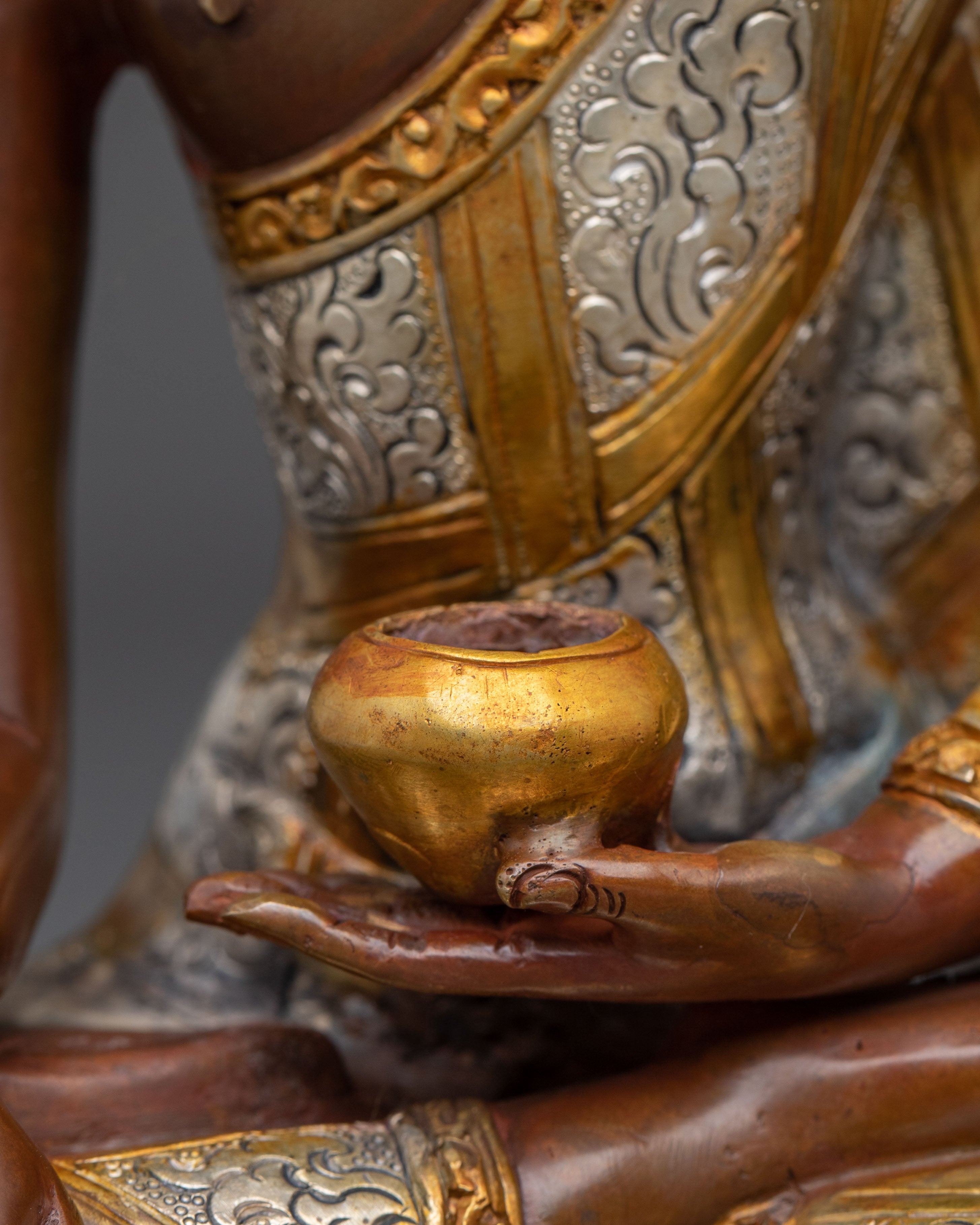 Three Buddhas Statue Set of Wisdom, Enlightenment, and Healing