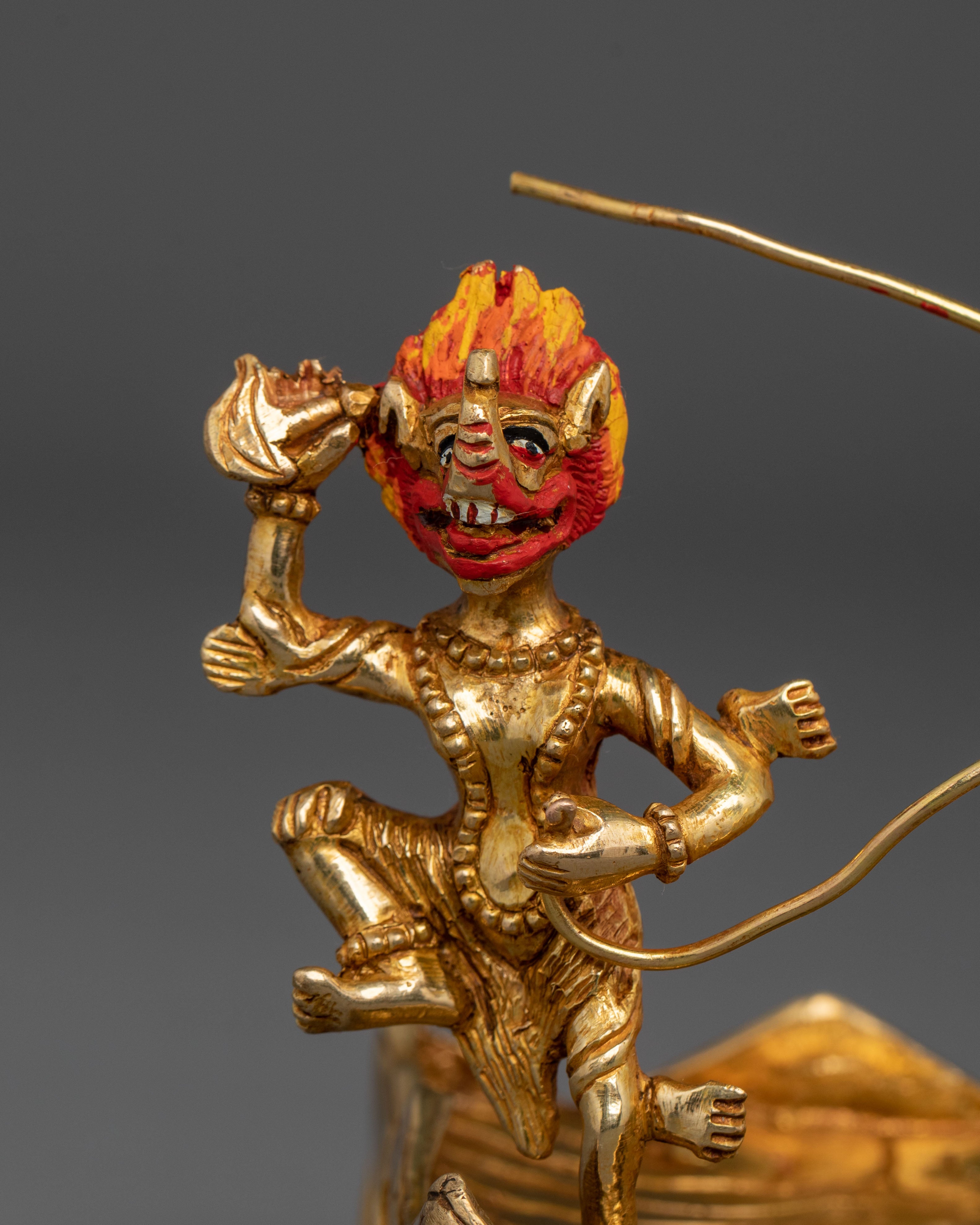 Shri Devi Himalayan Statue | 24K Gold Gilded Figurine