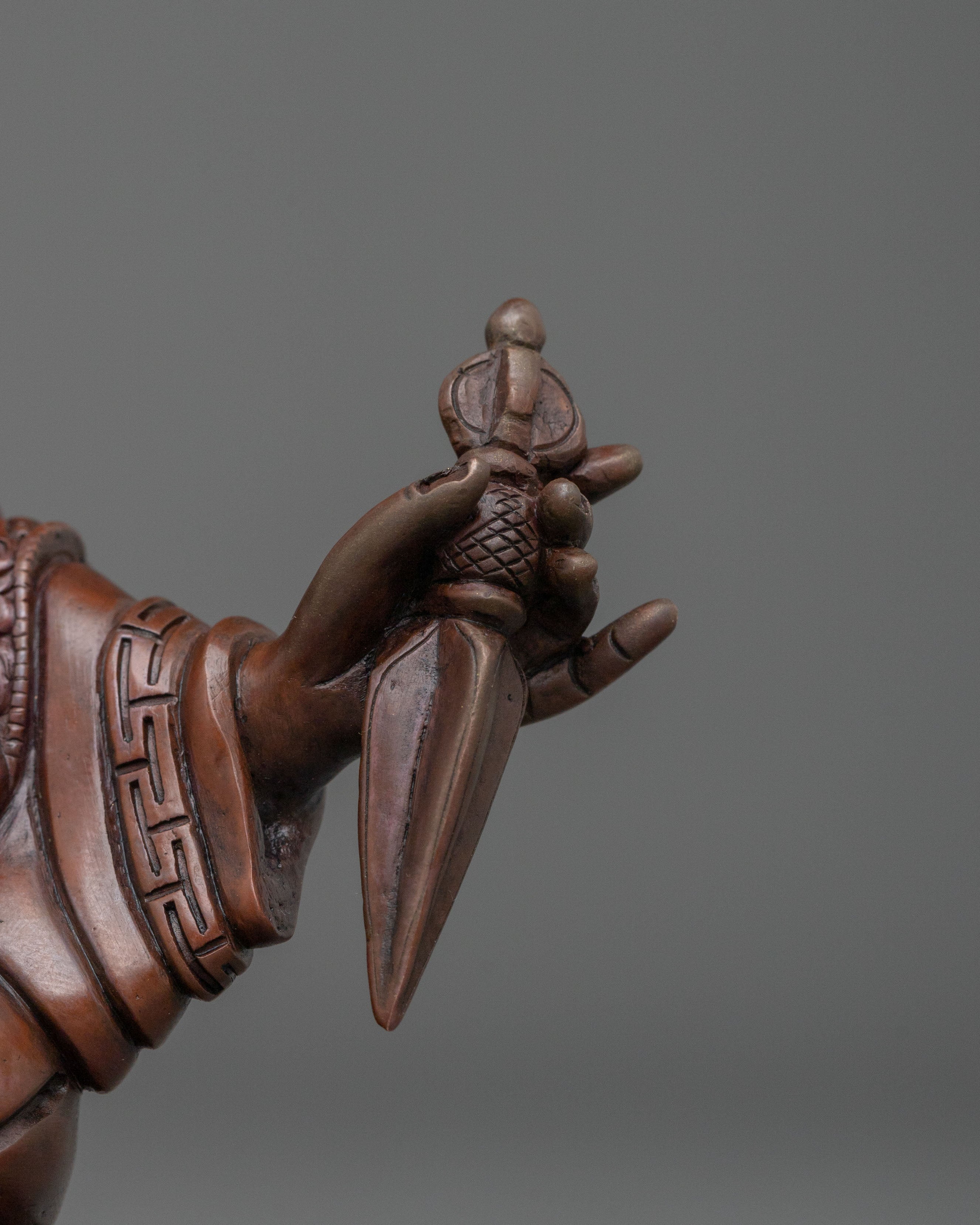 Karma Pakshi Handcrafted Statue: Second Karmapa of the Kagyu Lineage