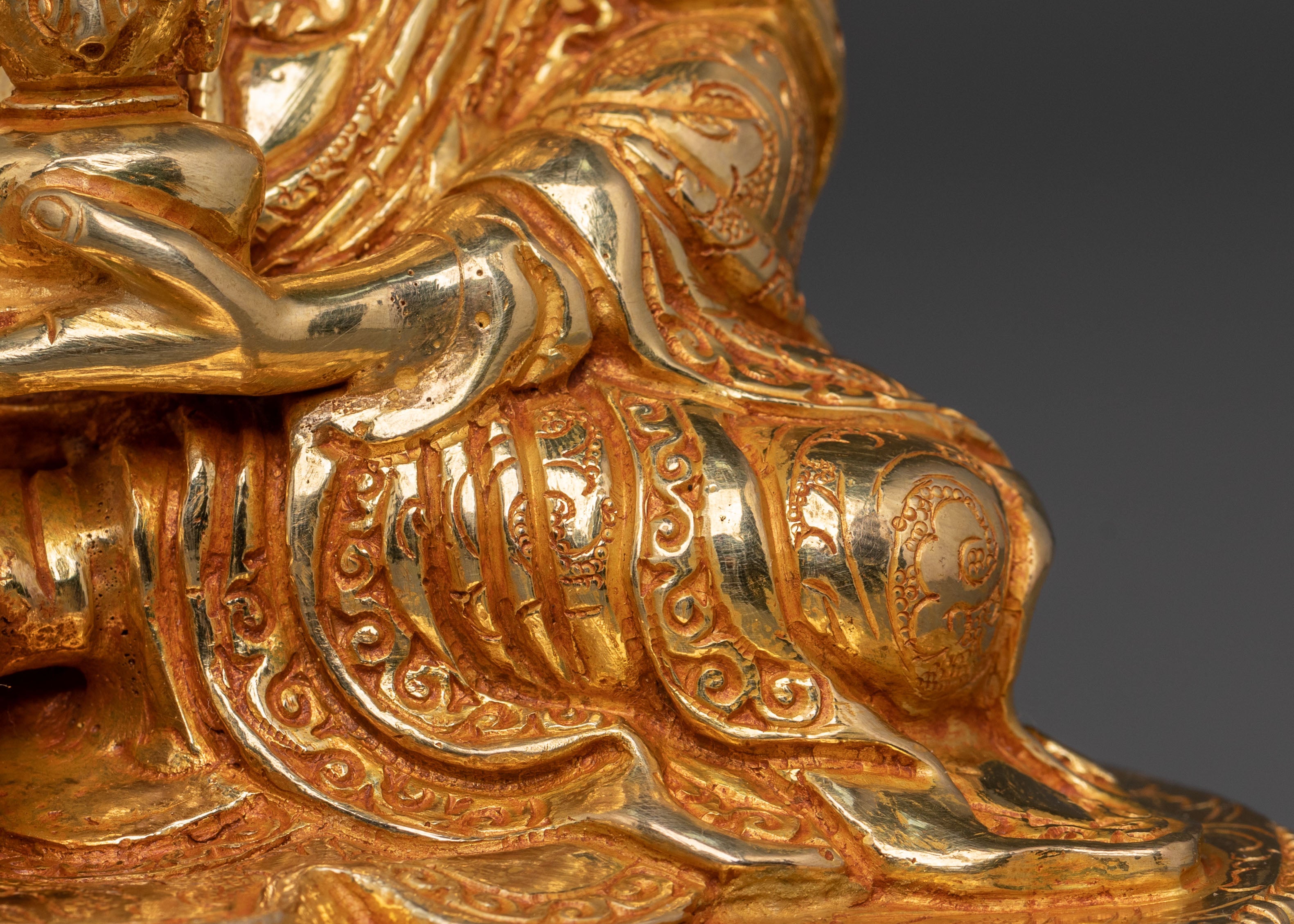Guru Rinpoche: 24K Gold Gilded Serenity
