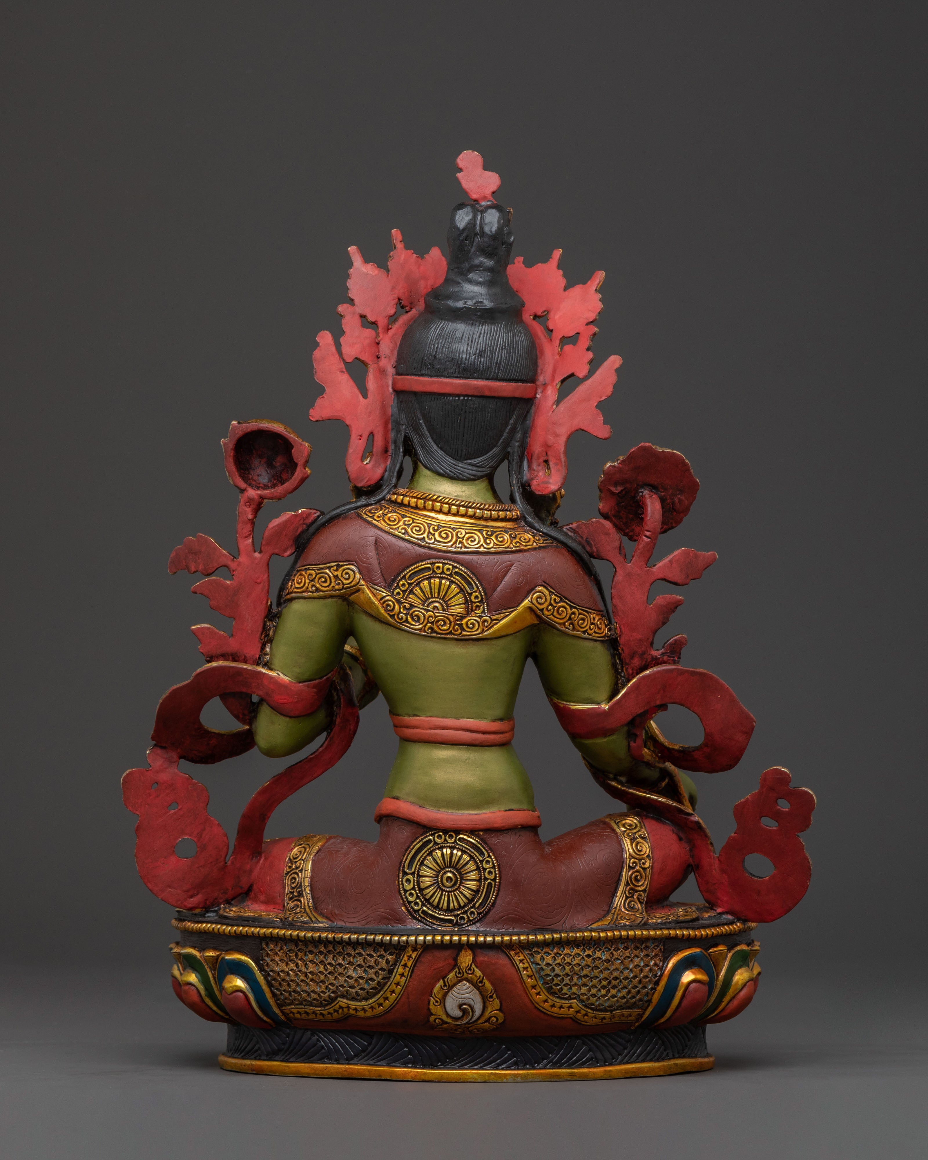 Green Tara Statue for Protection | Spiritual Figure