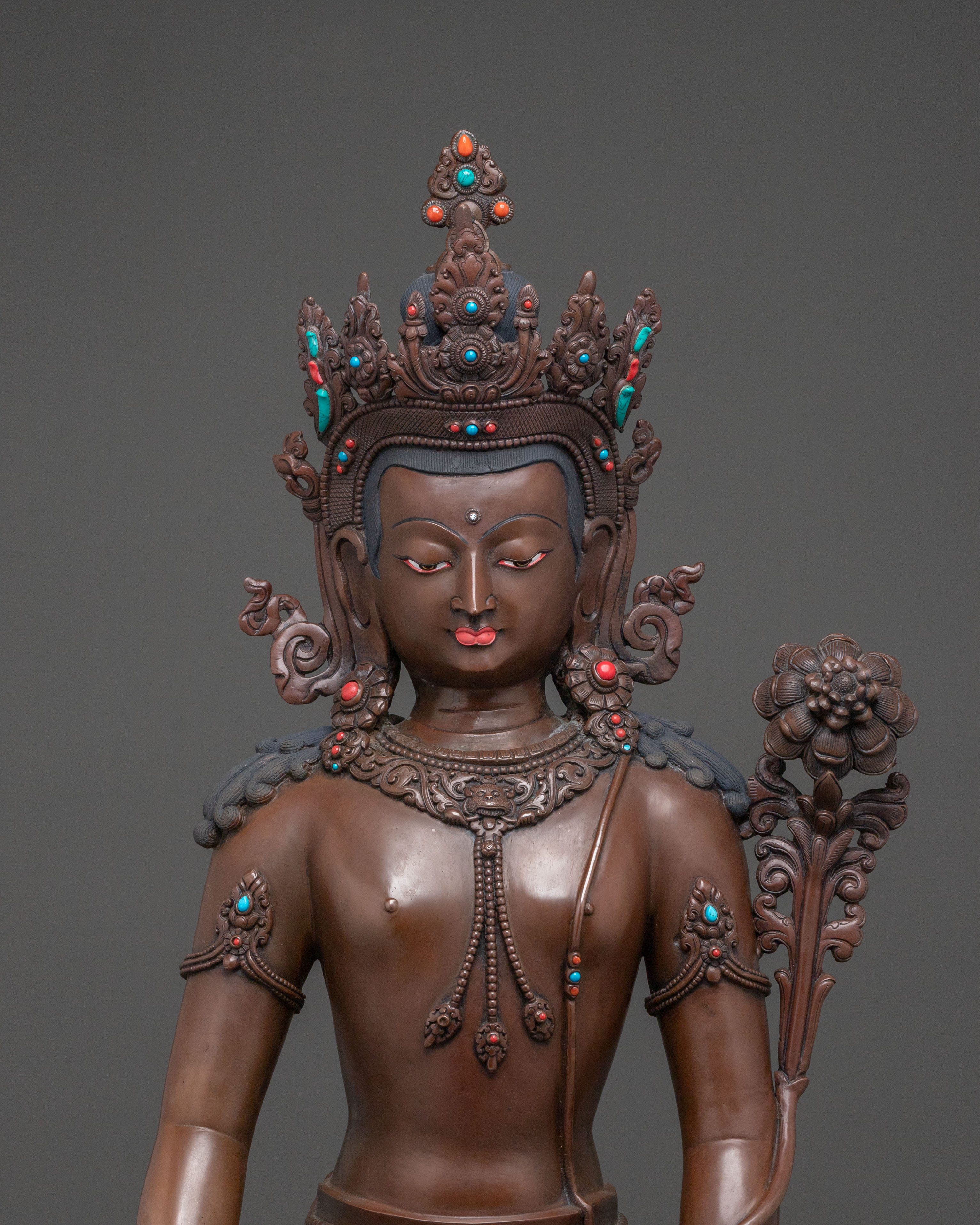 Padmapani Statue of Compassion | Bodhisattva of Mercy and Wisdom