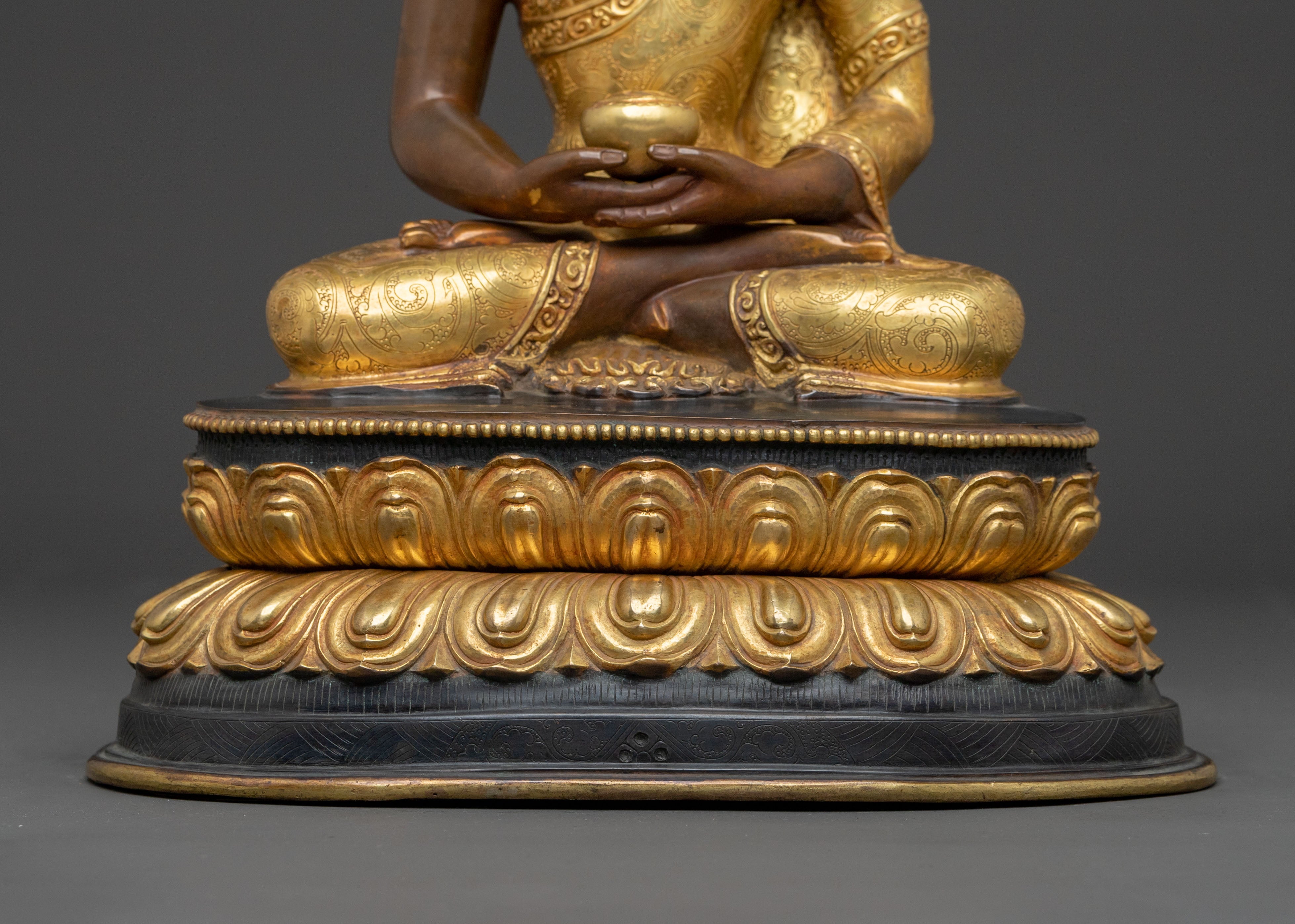 Amitabha Buddha Blessing Statue | Sacred Figurine