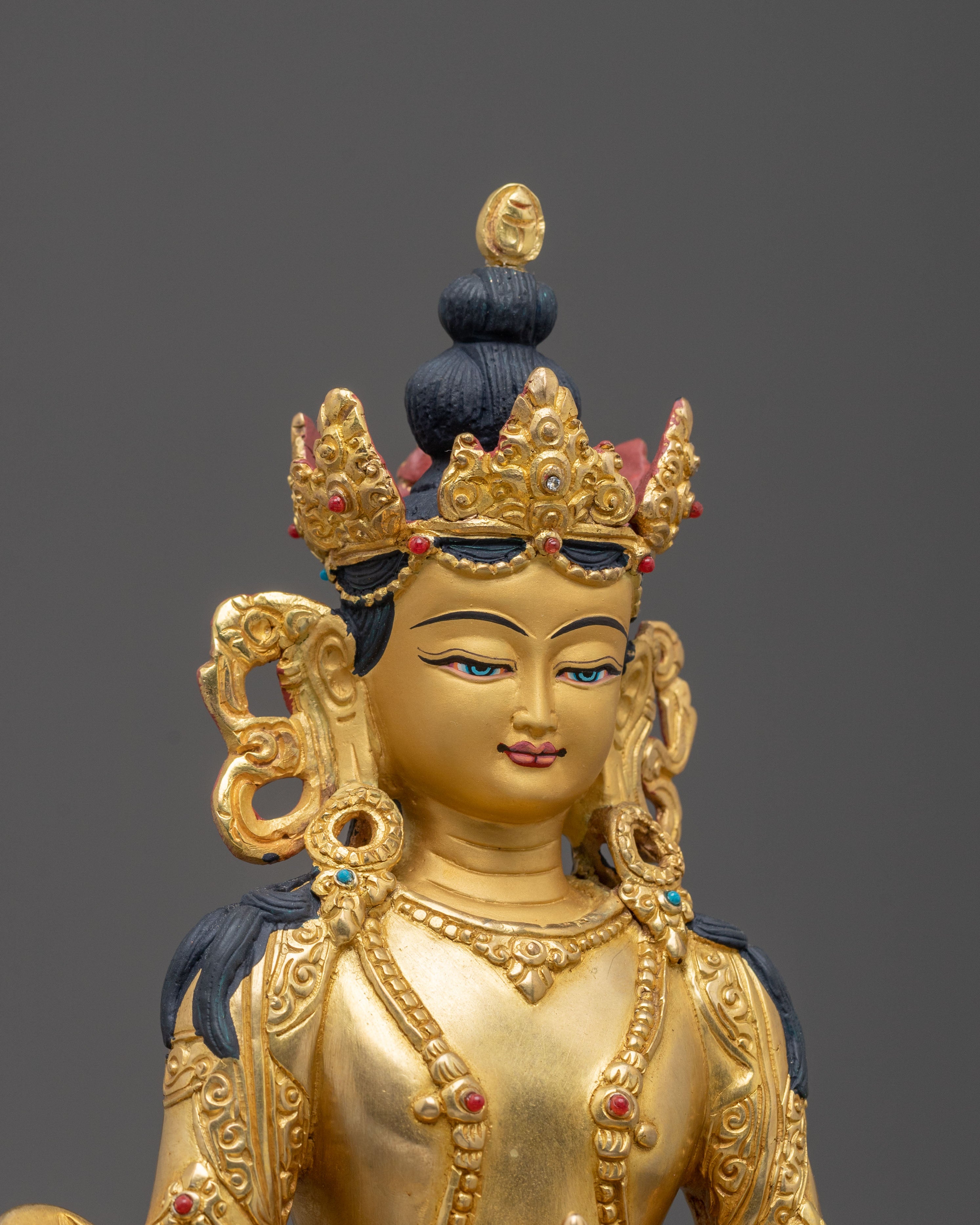 Amitayus Meditation Decor Statue: Buddha of Longevity