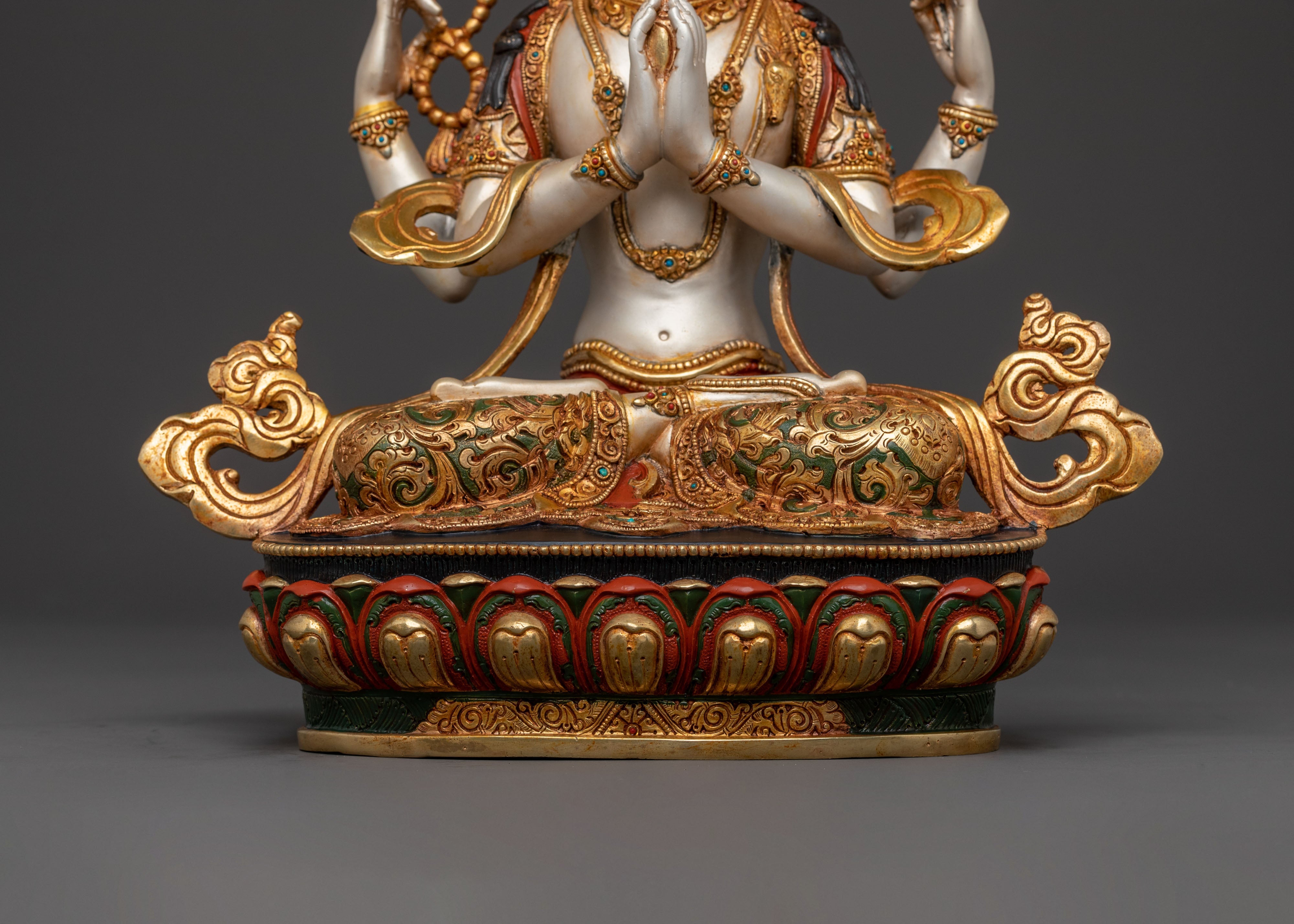 Four Armed Chenrezig Statue | Mercy Figure