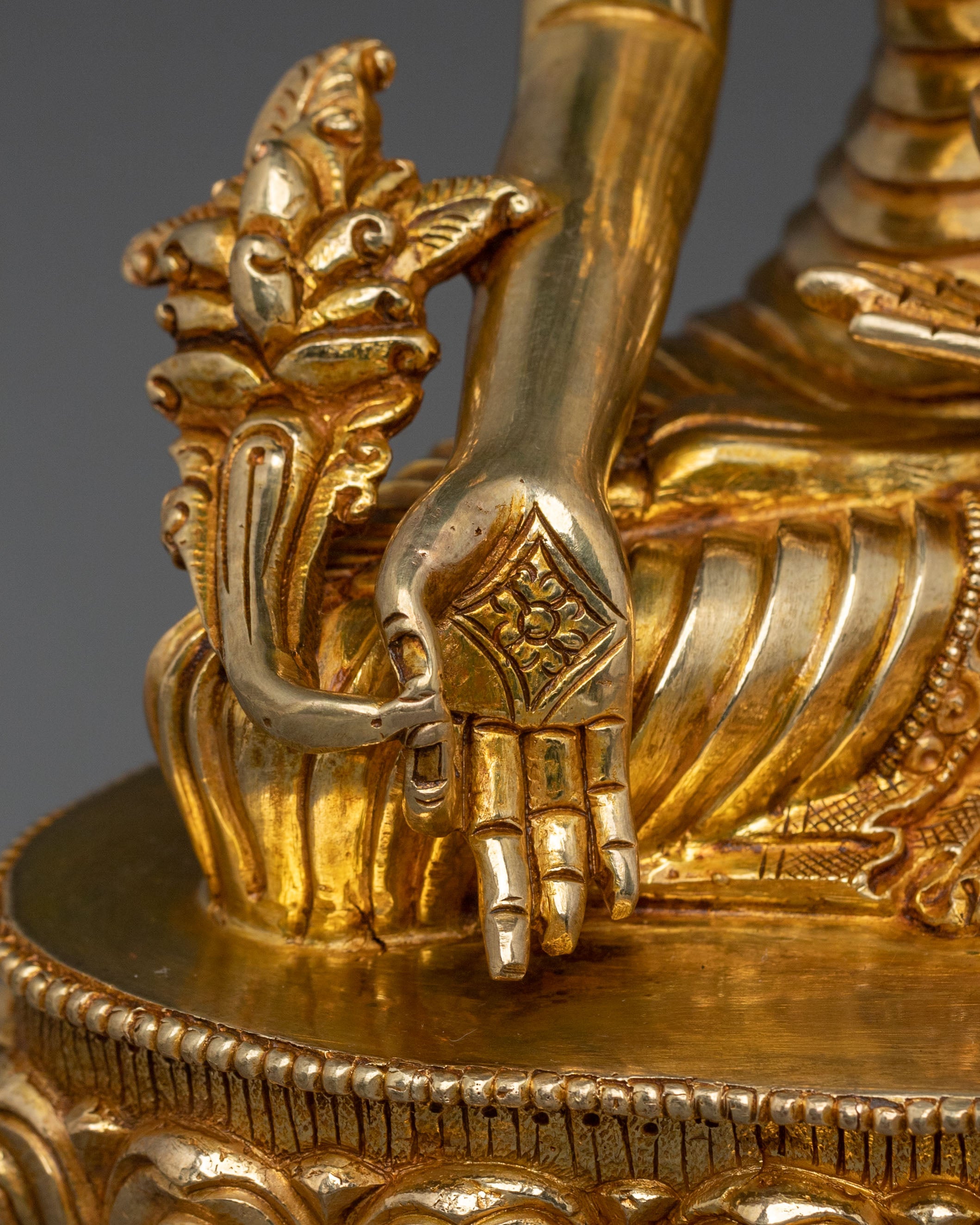 Tibetan Statue of Medicine Buddha | Buddha of Healing & Compassion