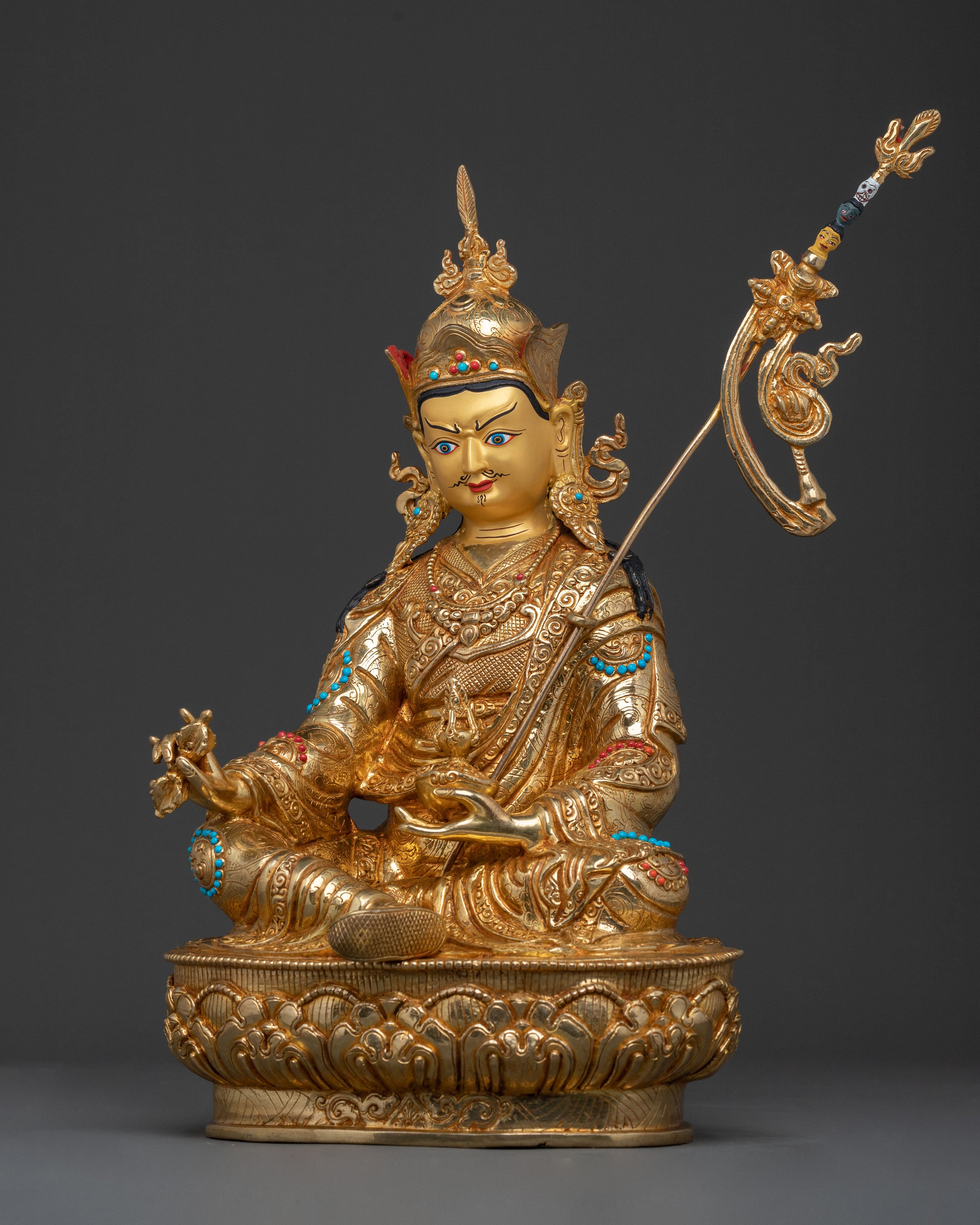 Guru Rinpoche Sacred Figurine | Altar Decor