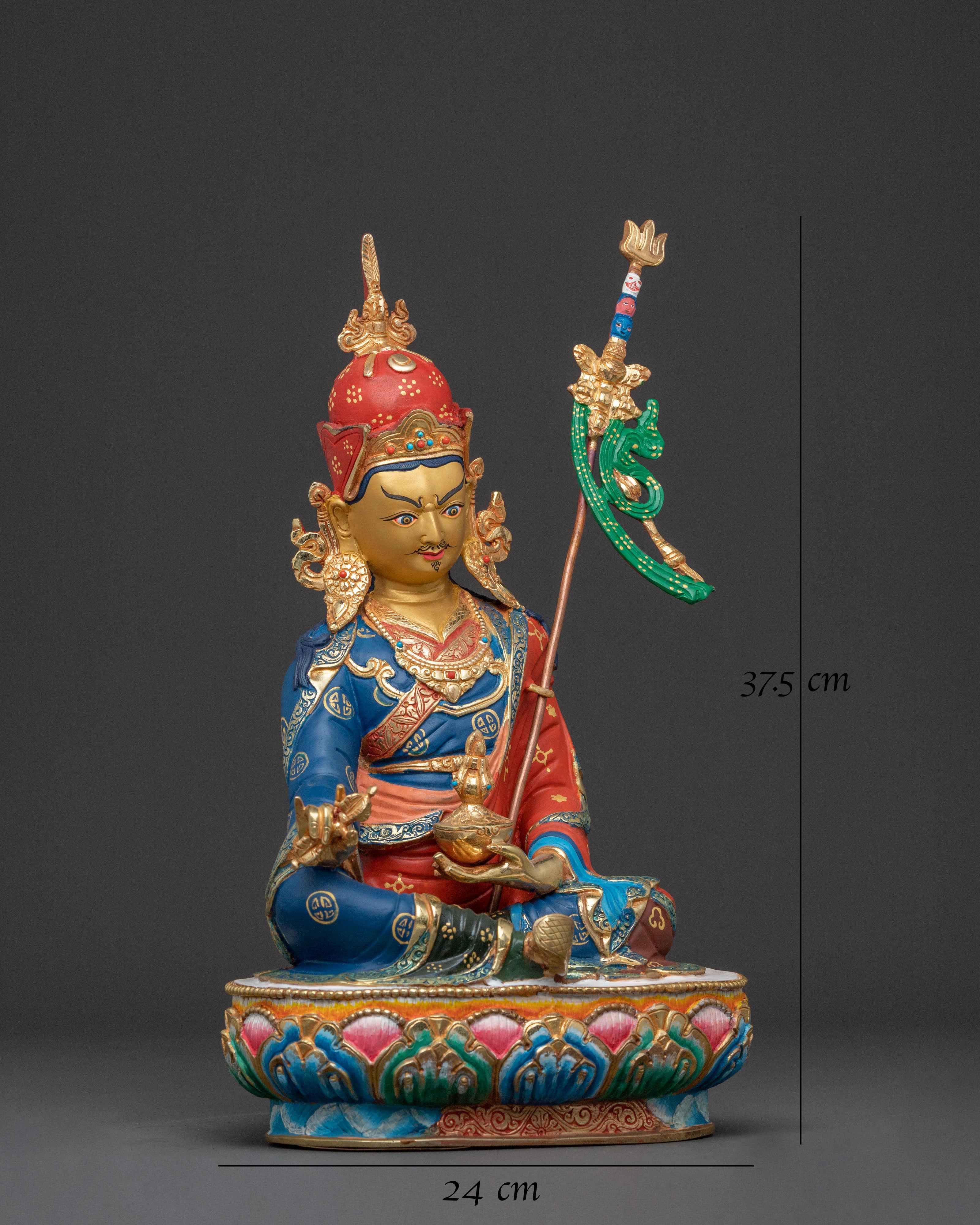 Guru Rinpoche Traditional Figure for Altar