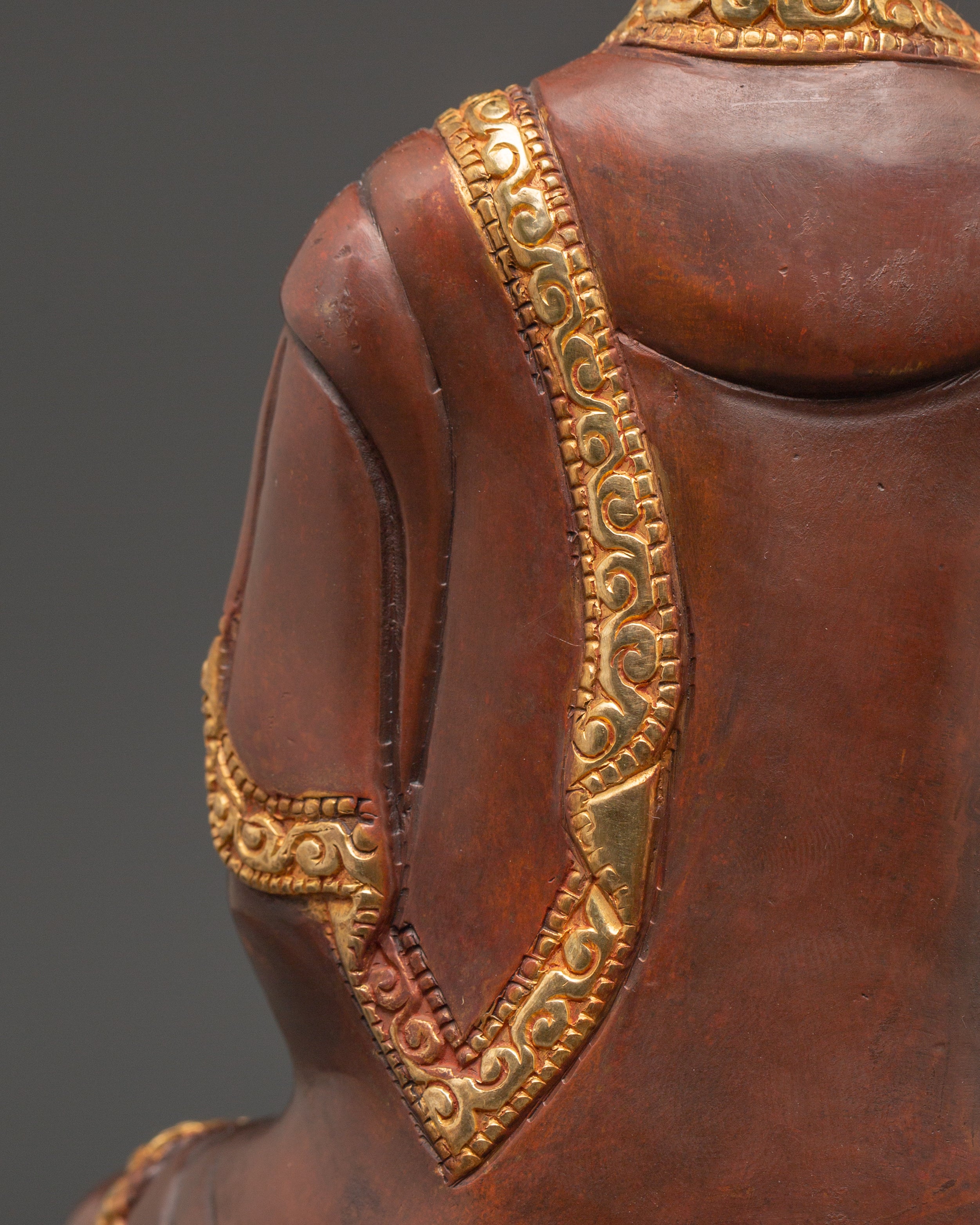 24K Gold Glided Statue Of Healing Buddha | Peaceful Statue