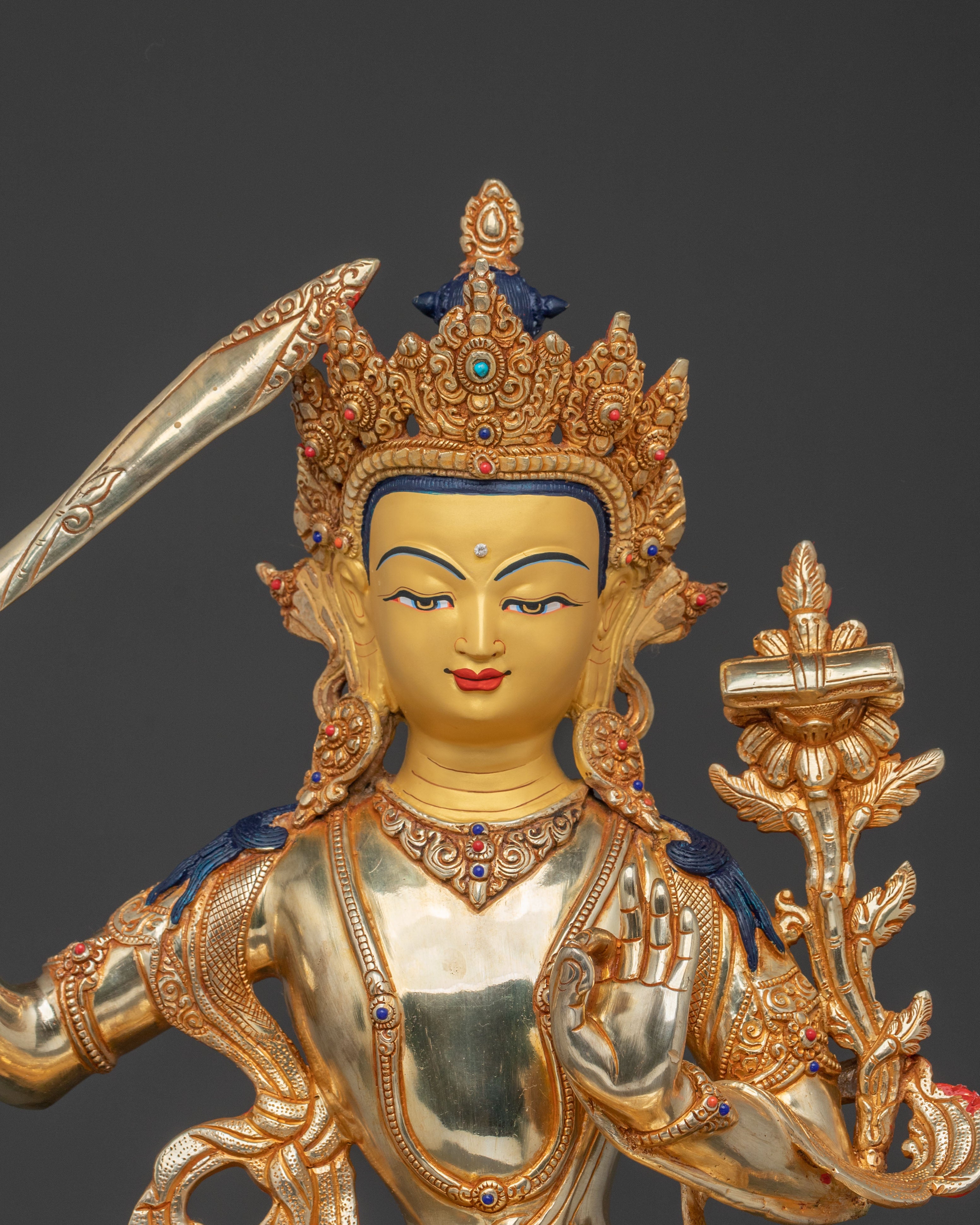 Manjushri Spiritual Statue | Transcendent Wisdom