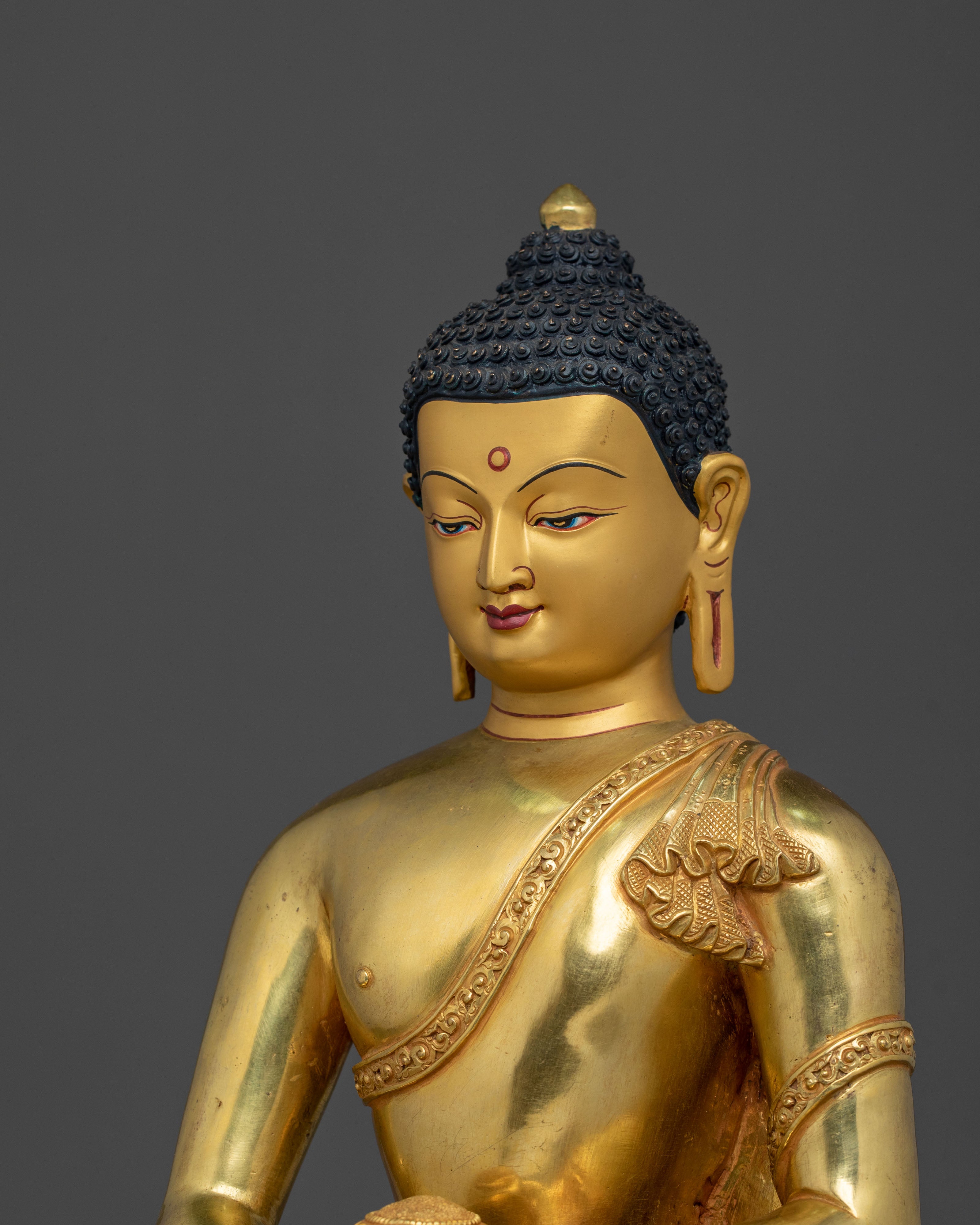 Radiant Amitabha Buddha Statue for Altar | Buddha of Infinite Light