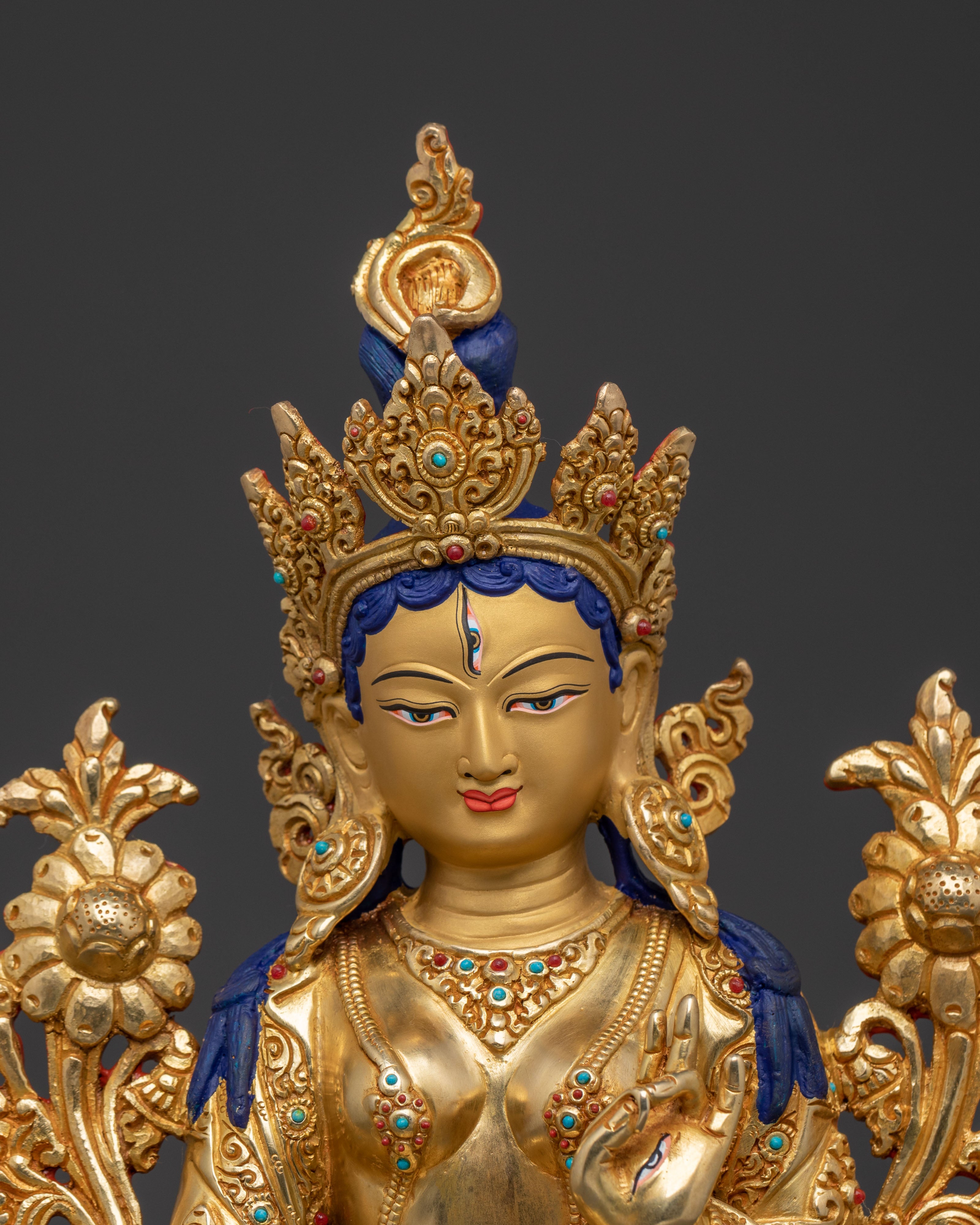 Goddess White Tara Statue | Meditation Figure