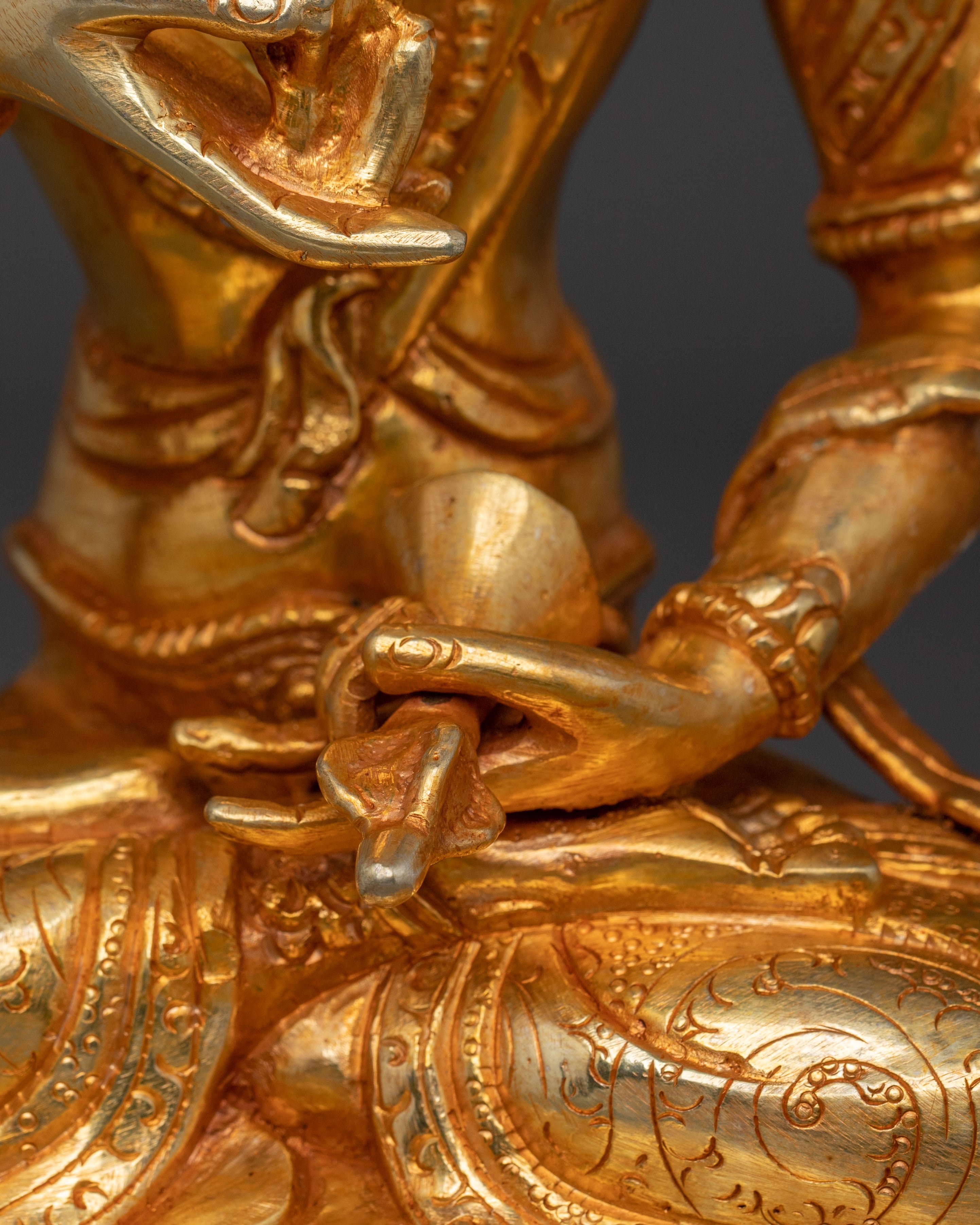 Handmade Vajrasattva Buddhist Statue | Spiritual Home Decor