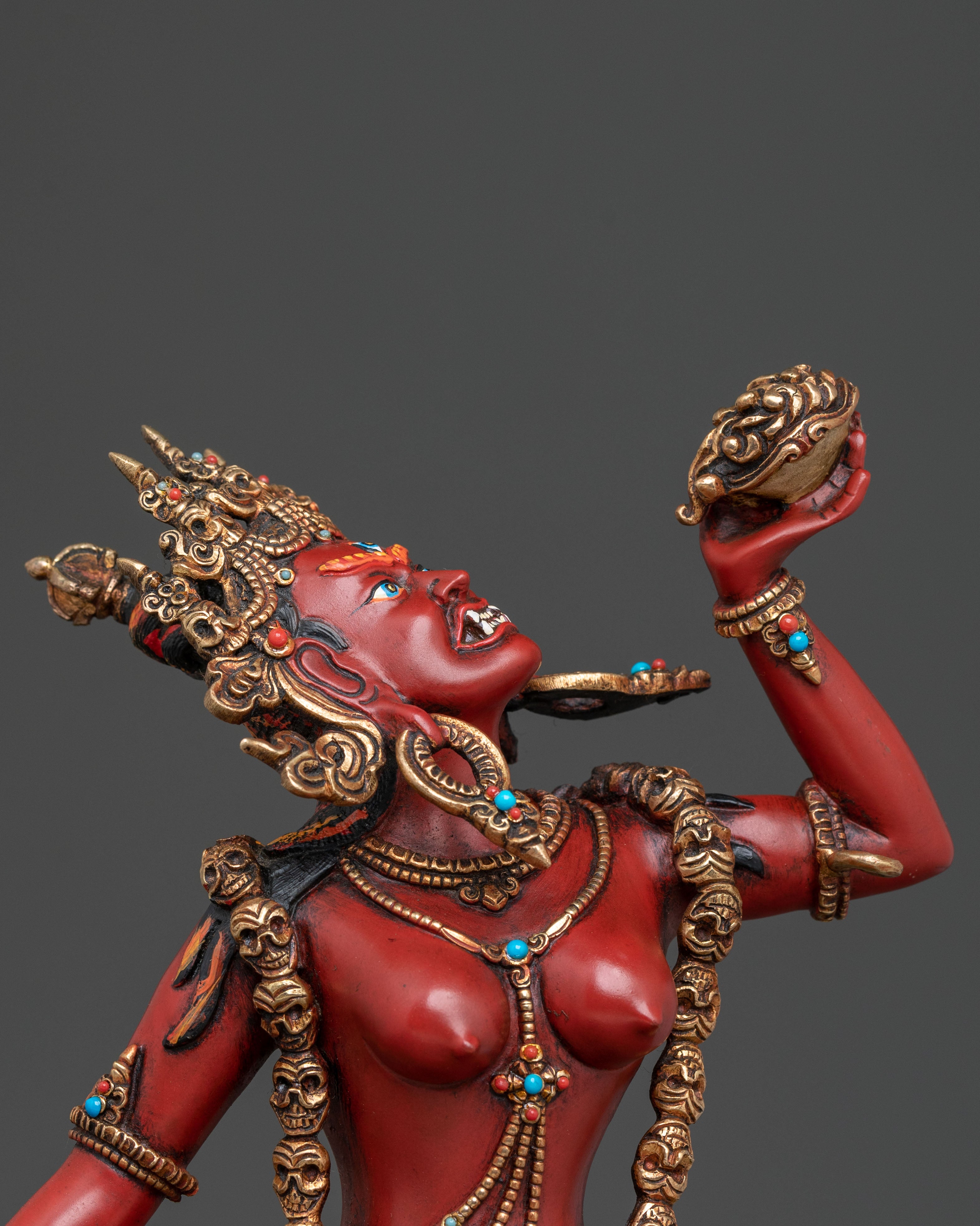 Vajrayogini Wrathful Statue | Tantric Deity