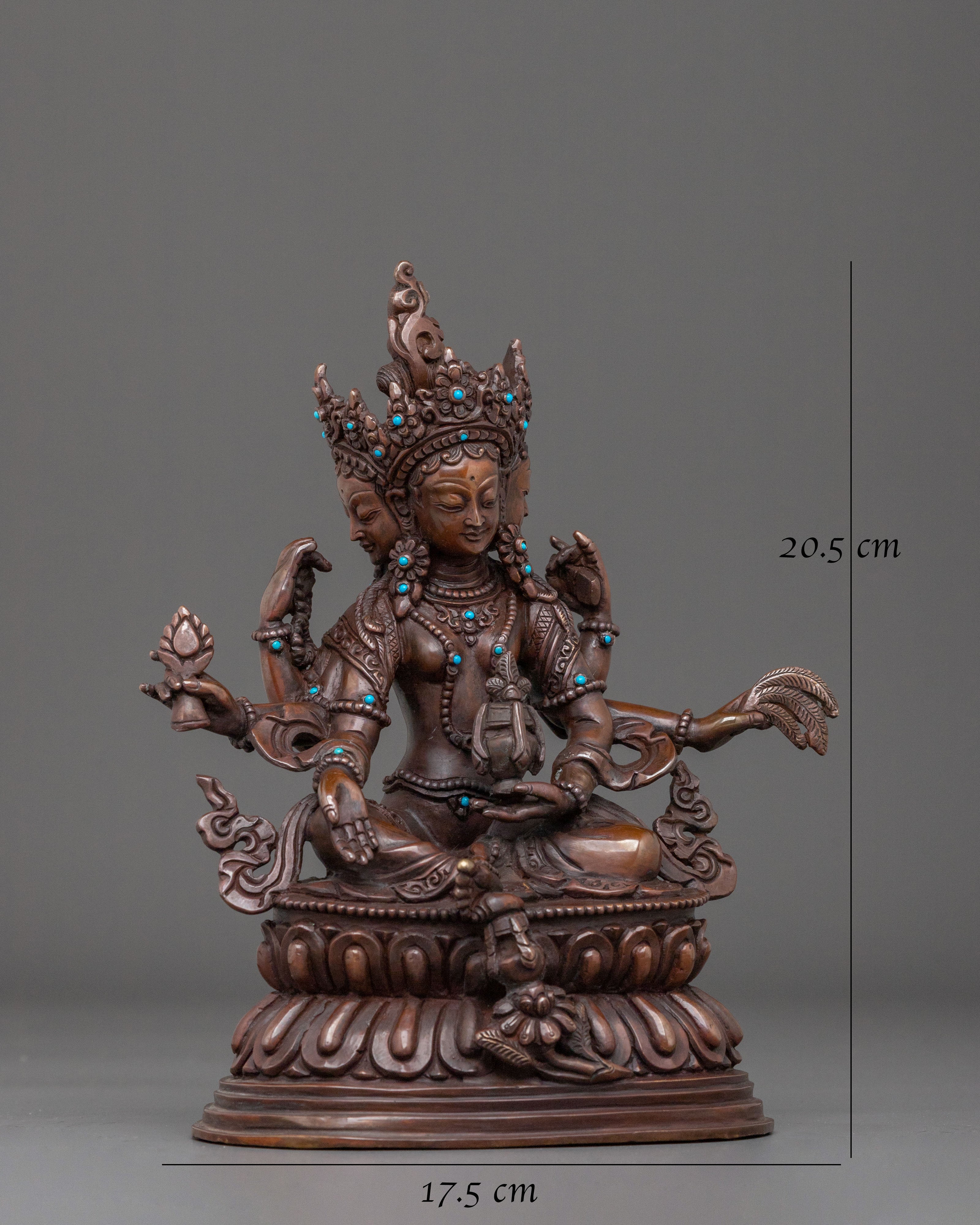 Goddess Vasudhara Statue | Home Decor
