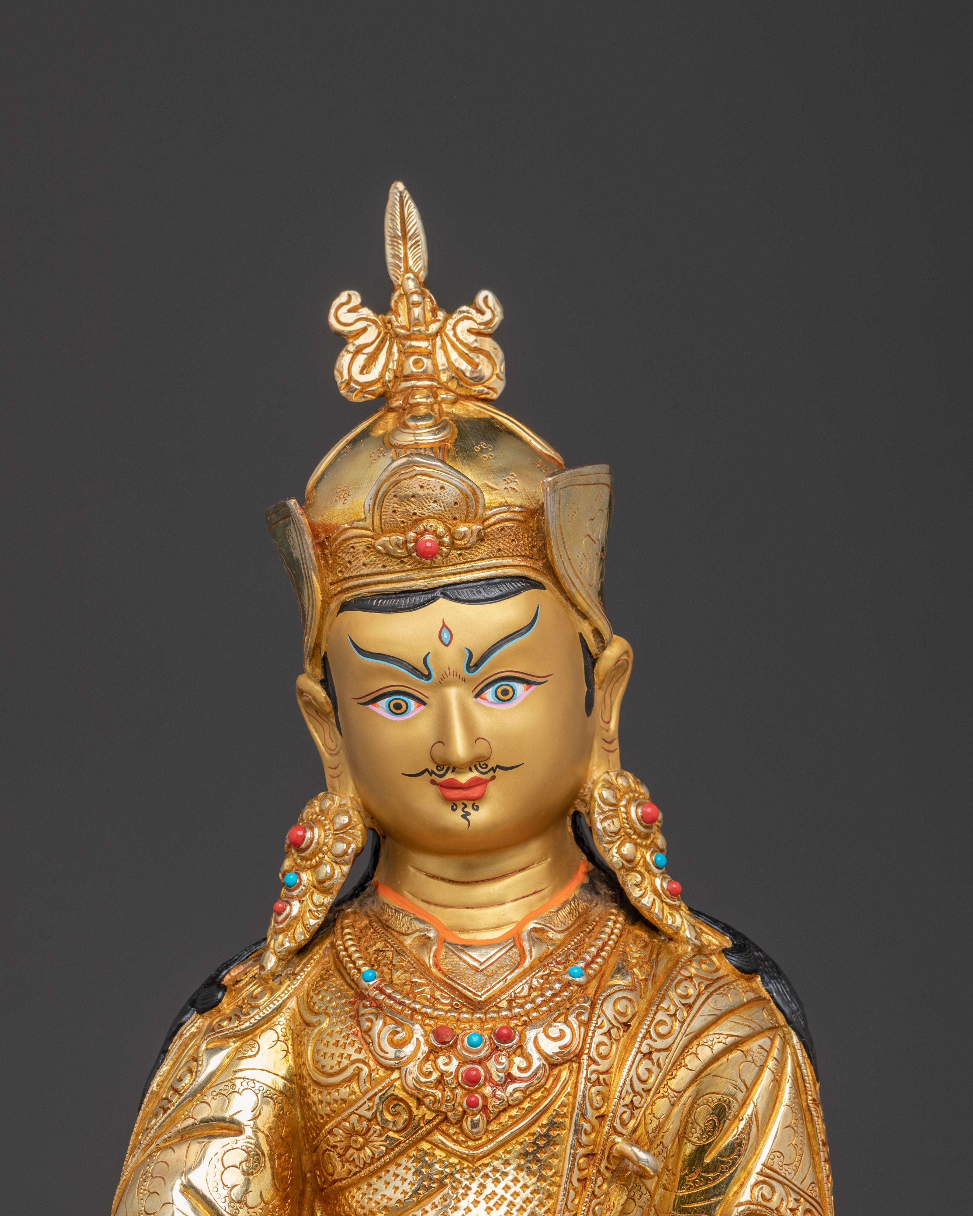 Vajrayana Guru Rinpoche Statue | Sacred Decor