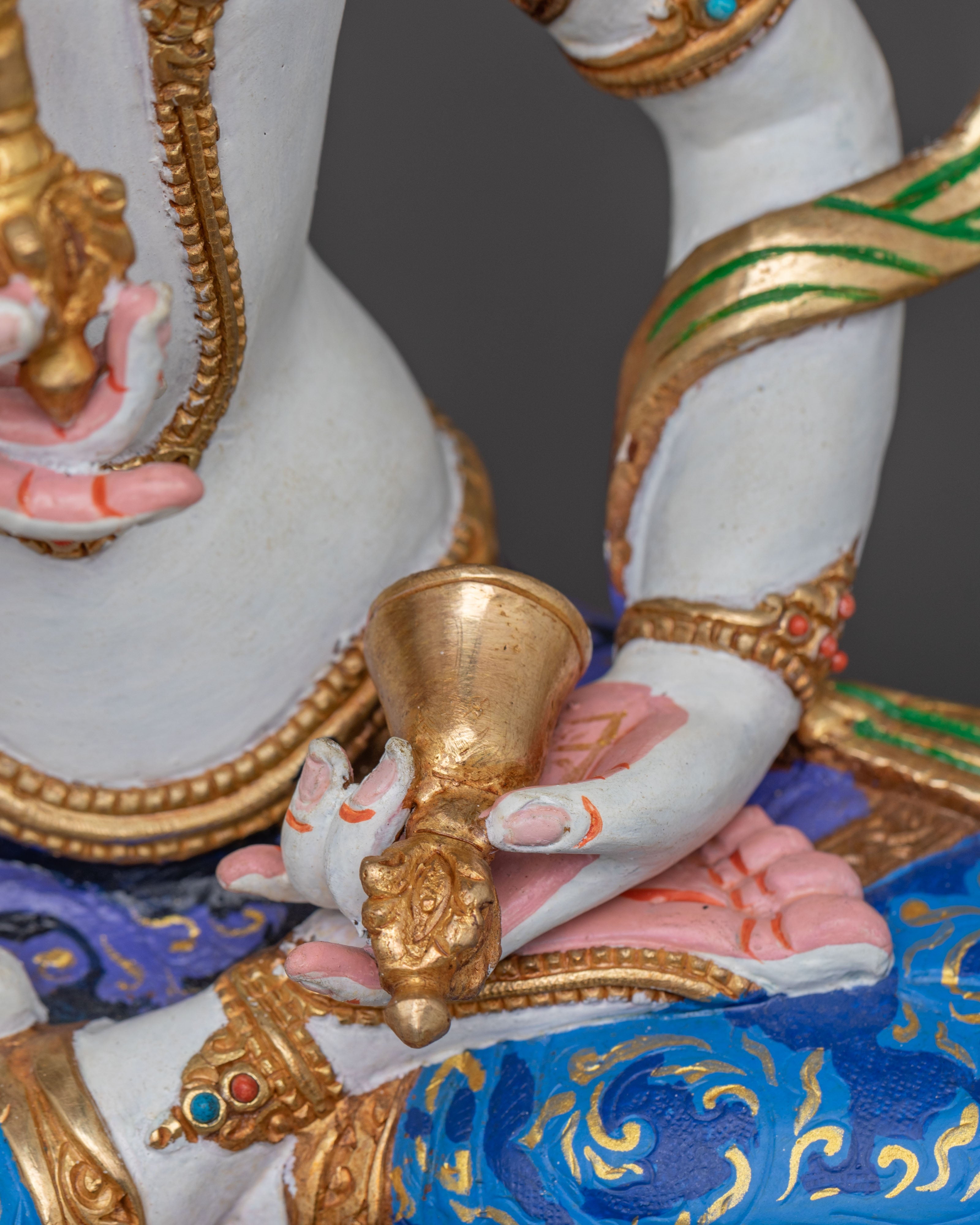 Purification Vajrasattva Statue: Handcrafted Devotion