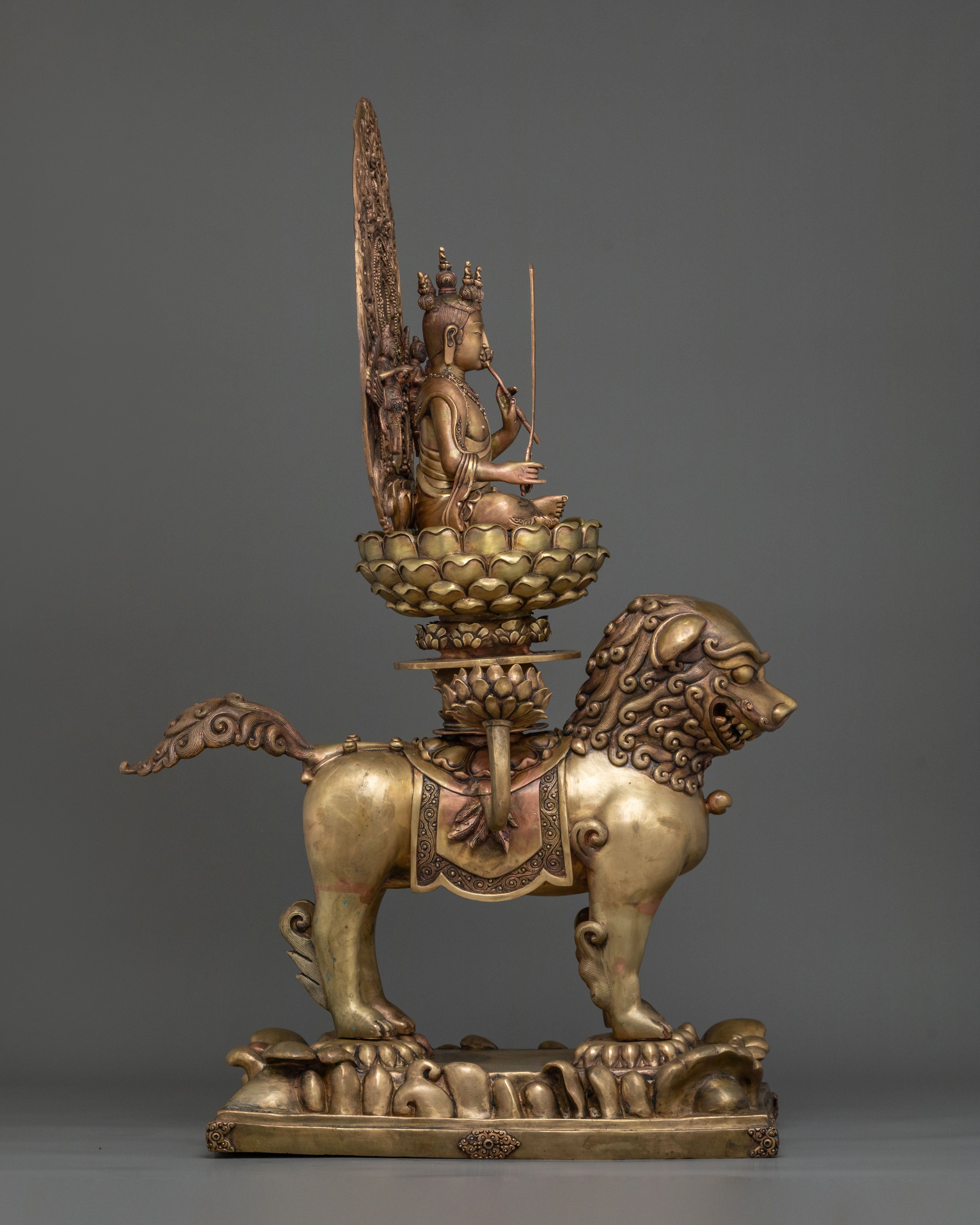 Chinese Manjushri Statue | Tibetan Wisdom Bodhisattva