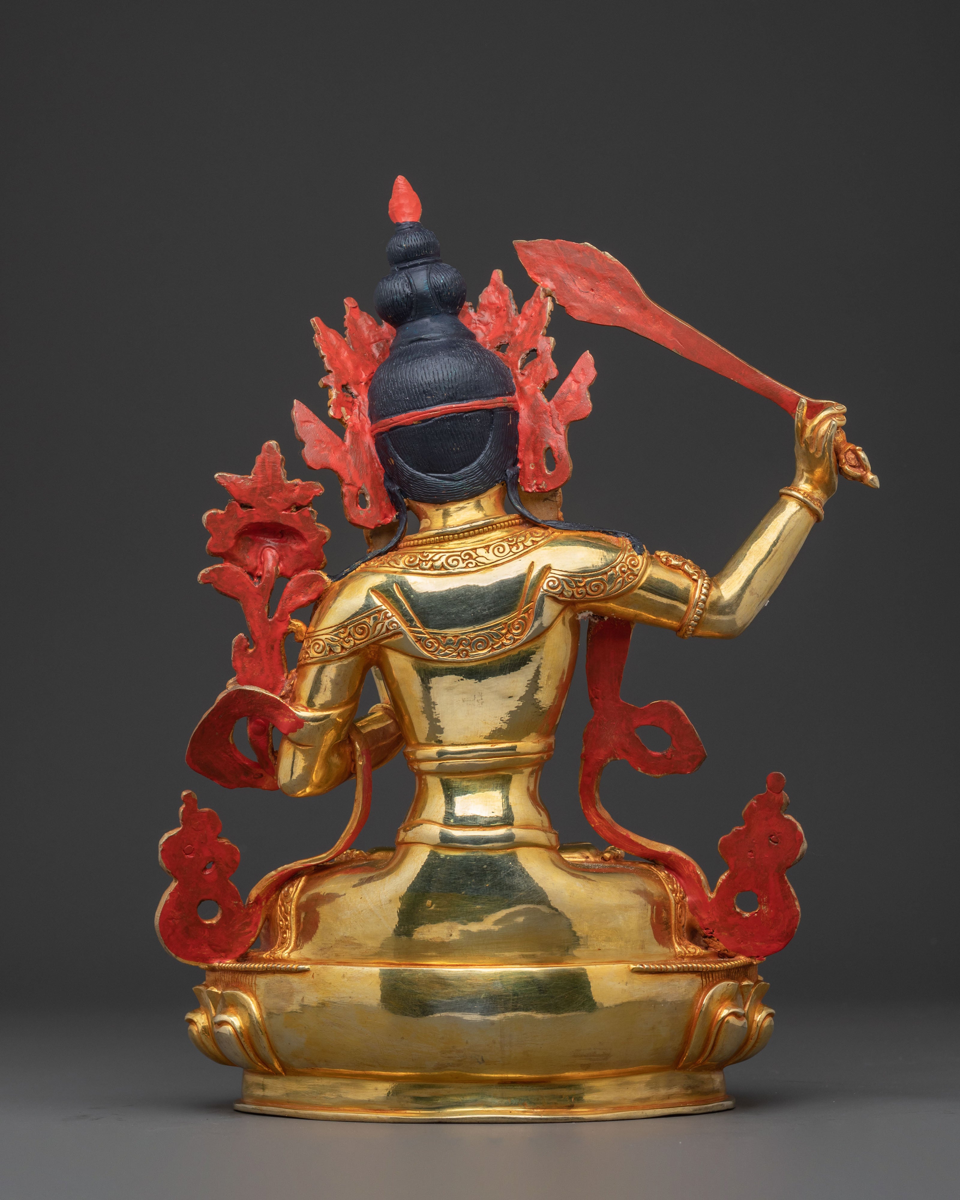 Manjushri Tibetan Bodhisattva Statue – Gentle Glory