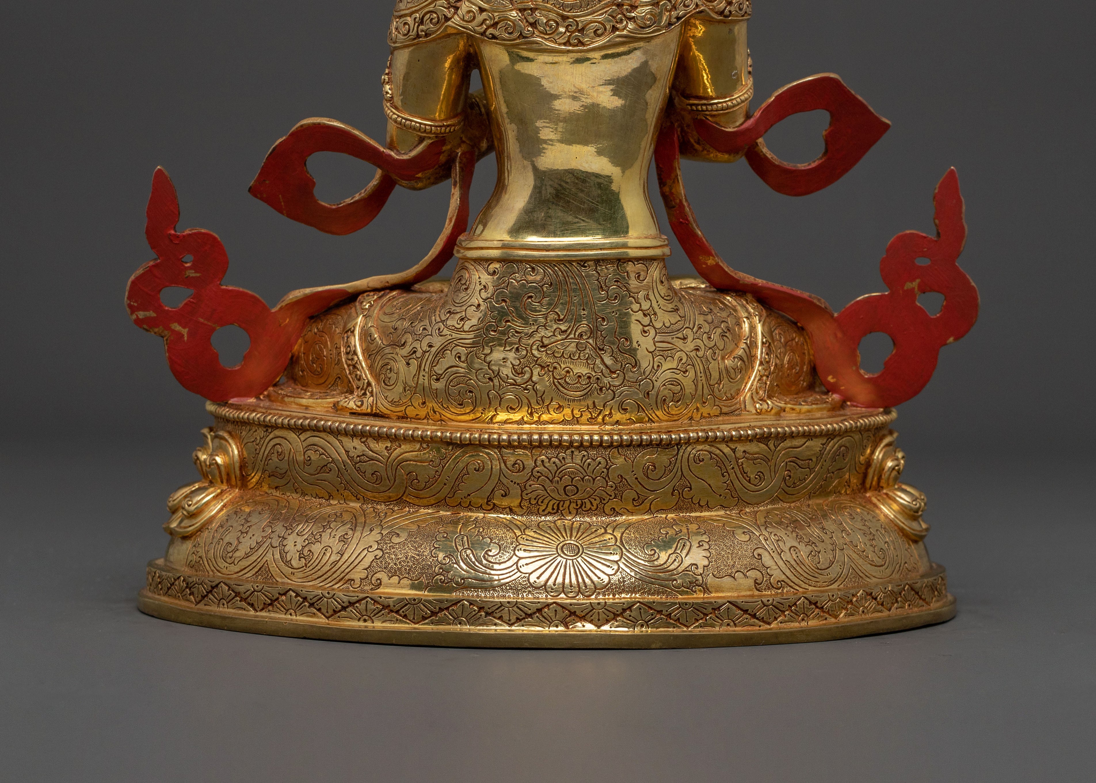 Vajradhara Divine Statue | 24K Gold Gilded Figure