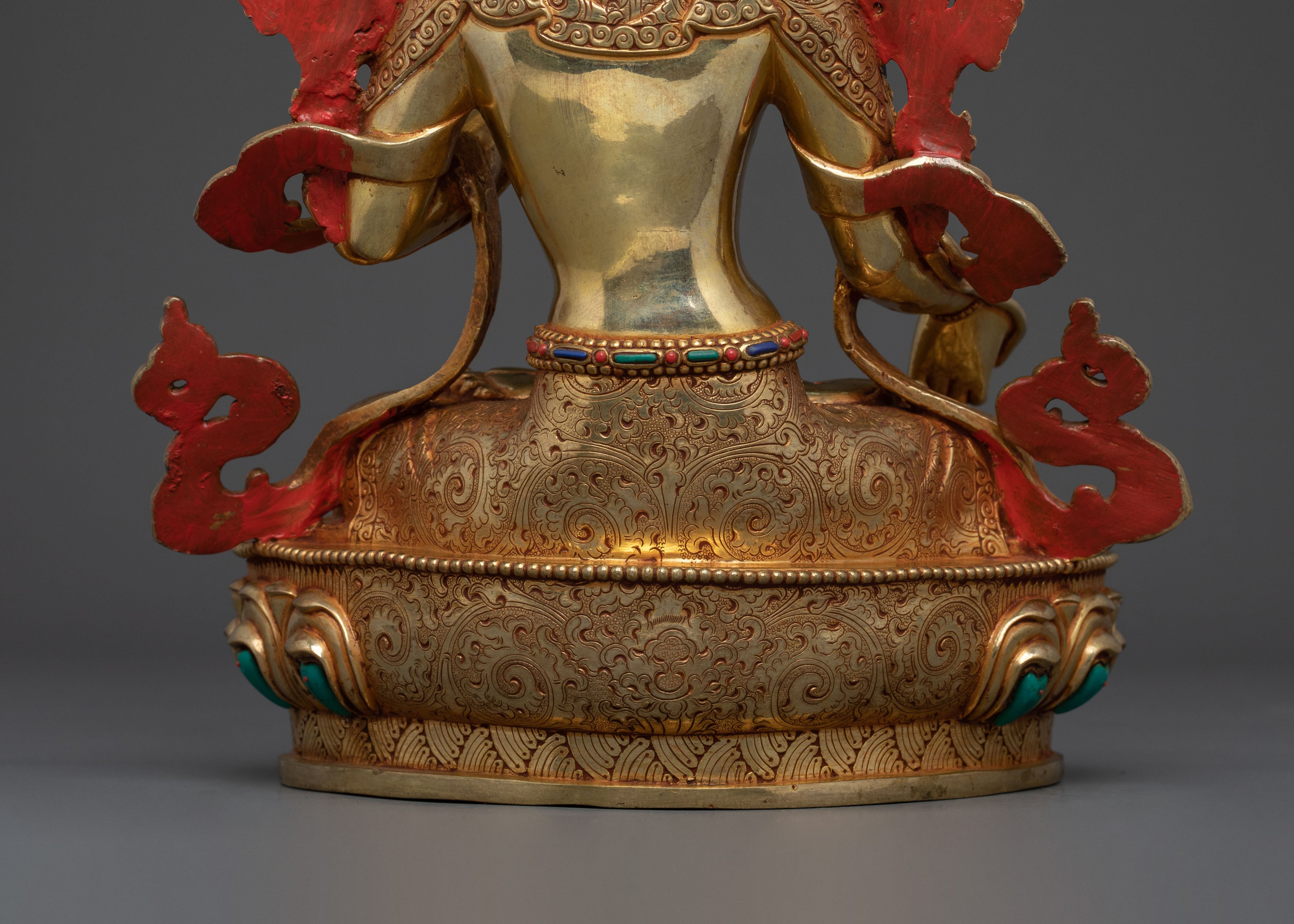 Hand-Carved White Tara Statue | Altar Home Decor