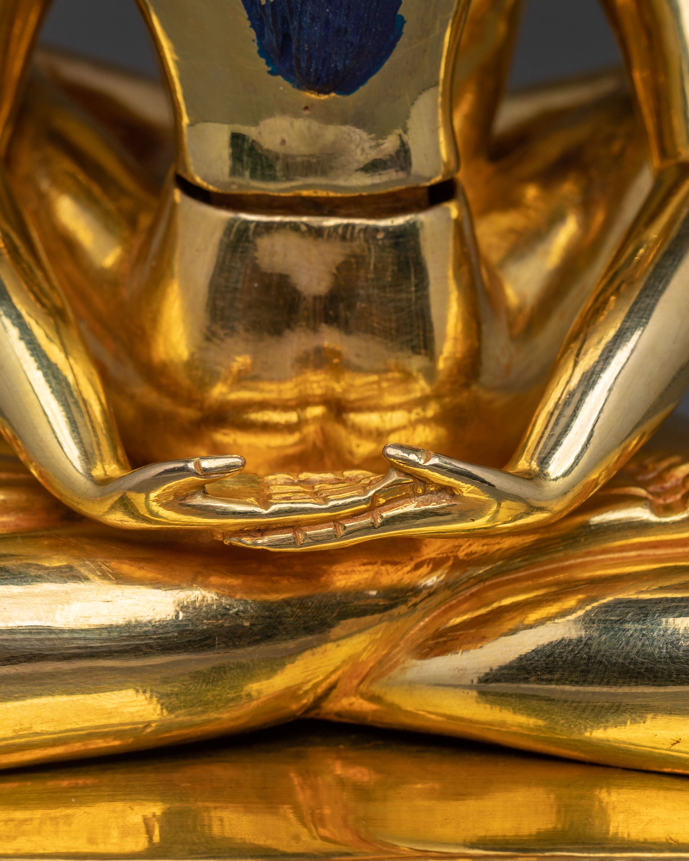 Samantabhadra with Consort 24K Gold Gilded Statue