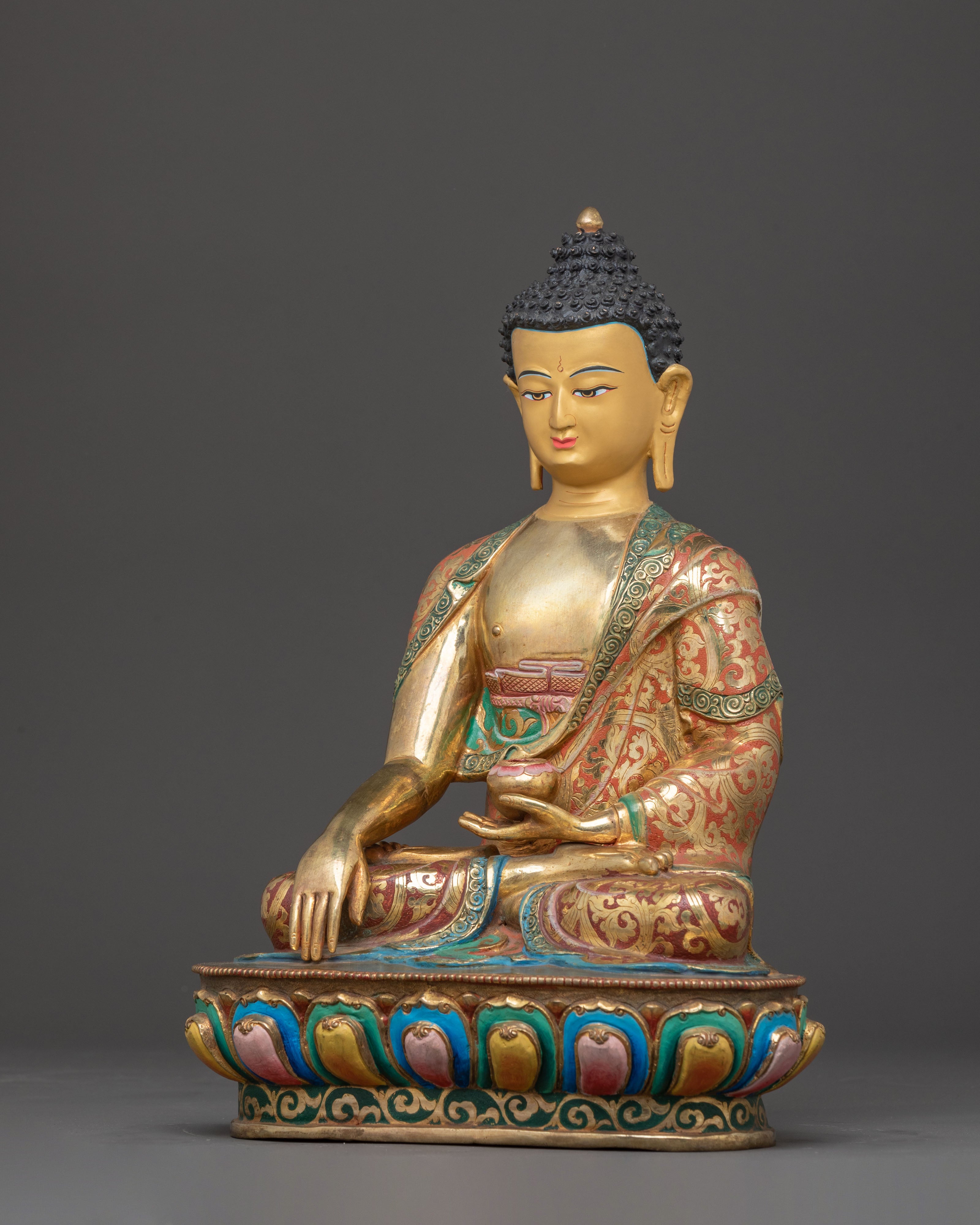 Handcrafted Sacred Shakyamuni Buddha Statue