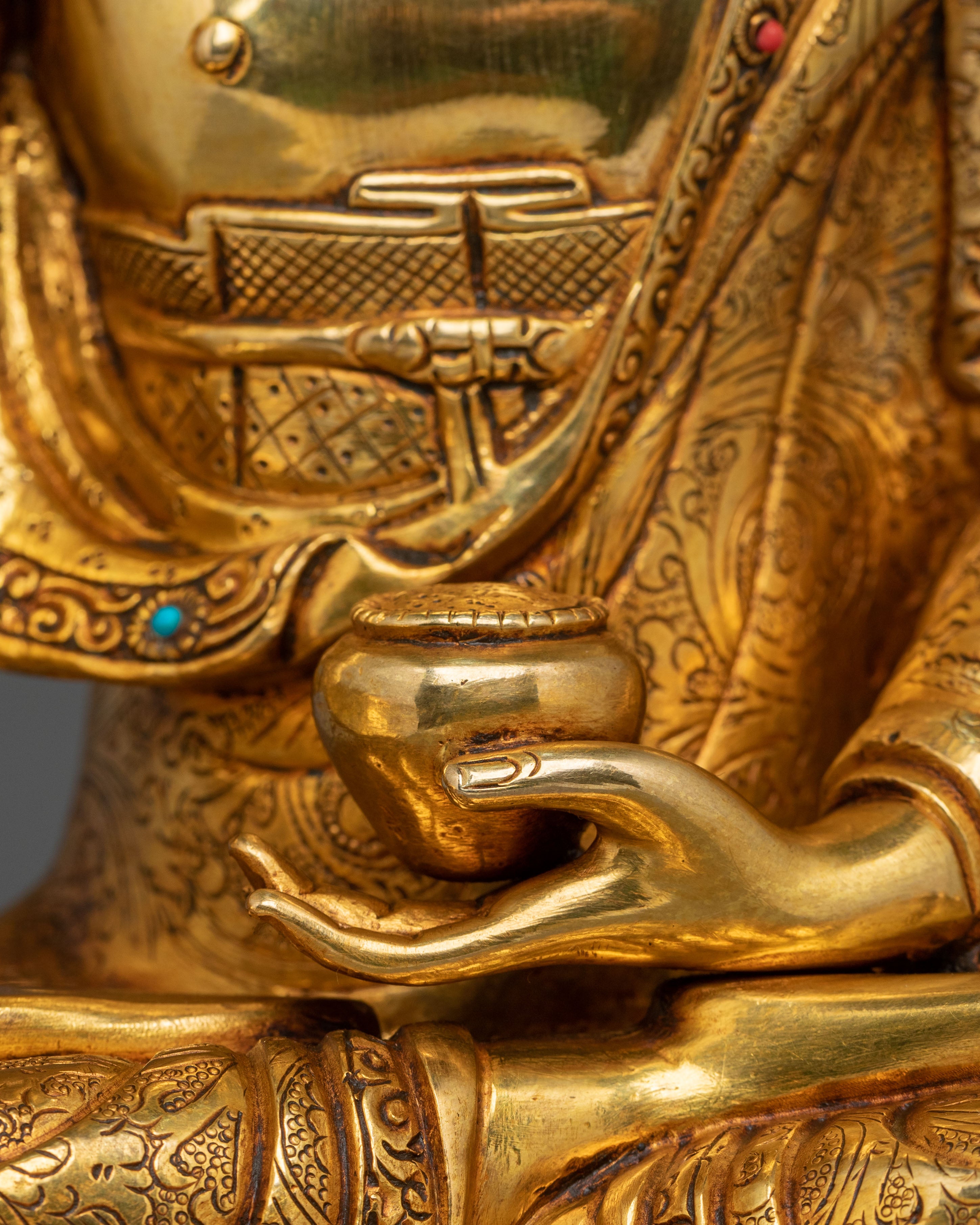 Shakyamuni Buddha Spiritual Statue | Himalayan Figurine