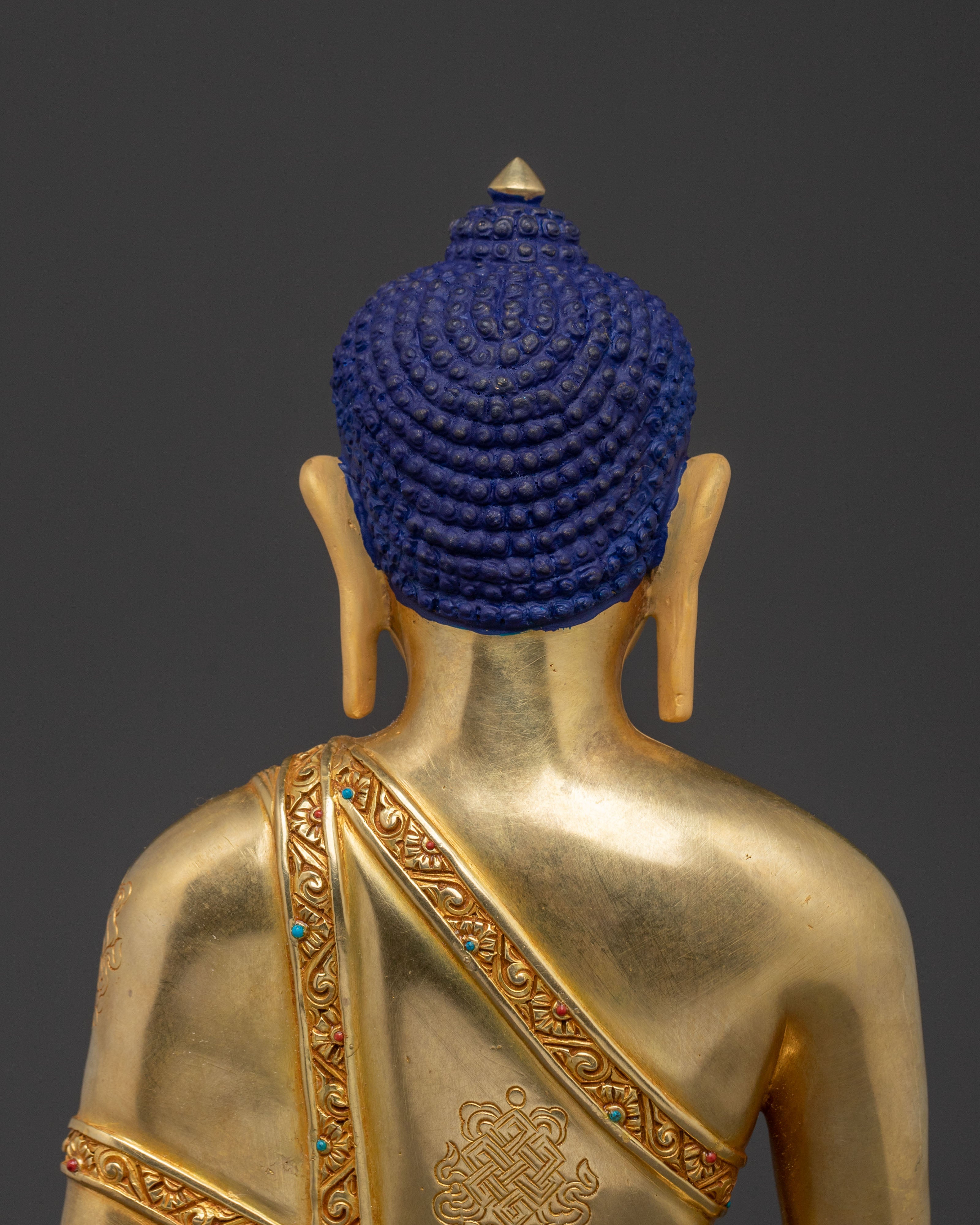 Shakyamuni Buddha Golden Statue | Sacred Decor