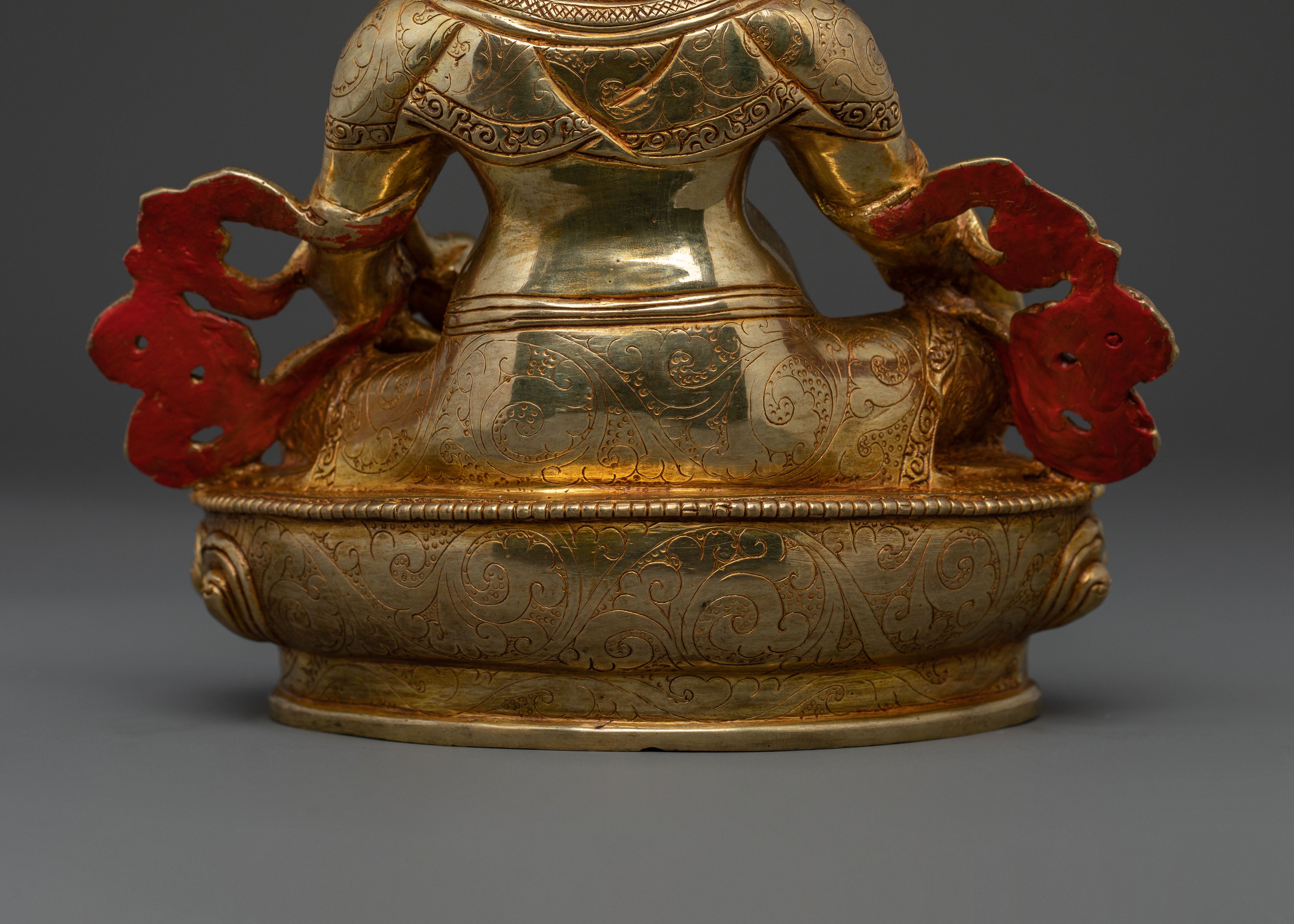 Dzambhala the God of Wealth | 24K Gold Gilded Statue