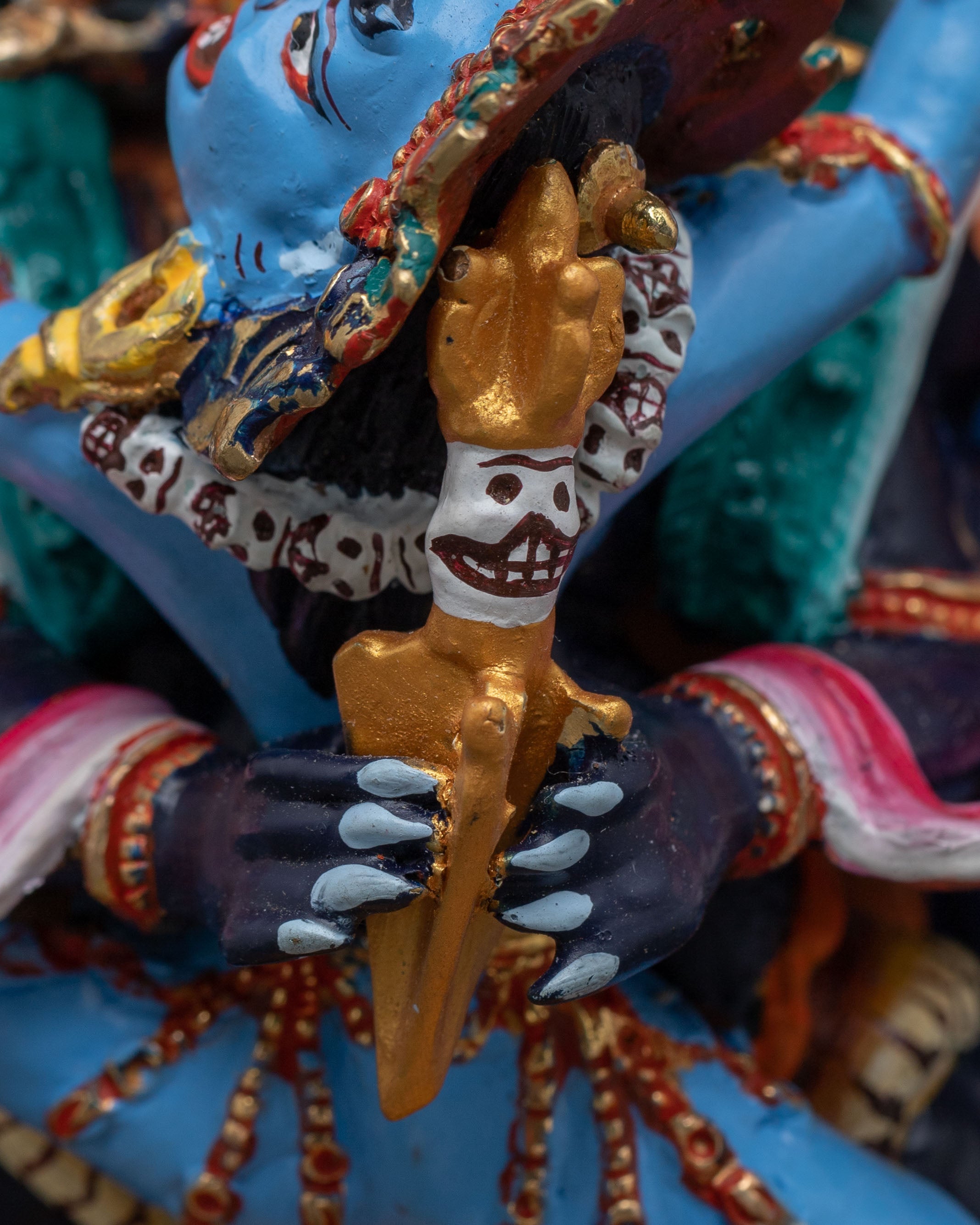 Vajrakilaya Sacred Tantric Deity Statue | Fierce Protection