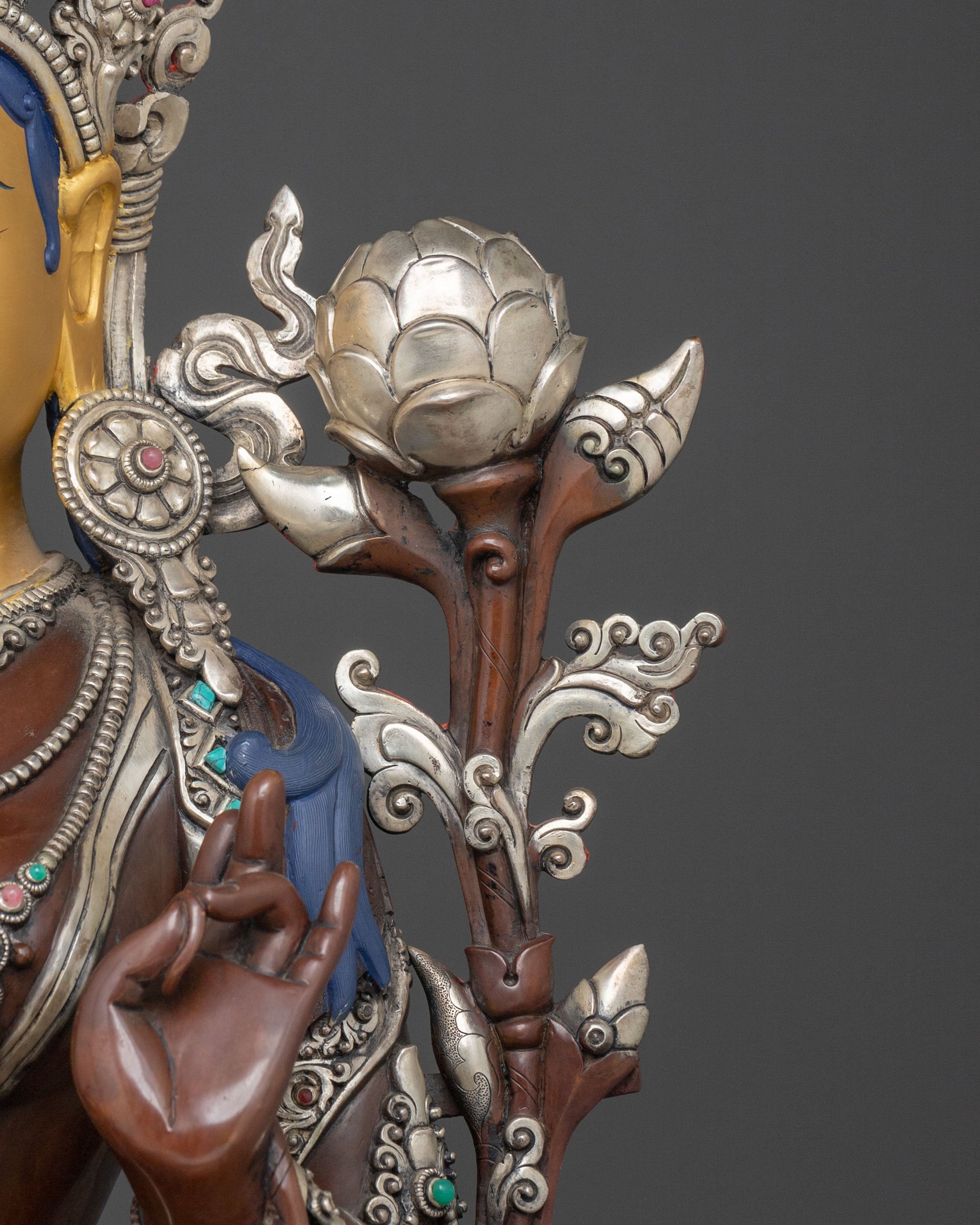 Protector Green Tara Statue | Compassionate Goddess