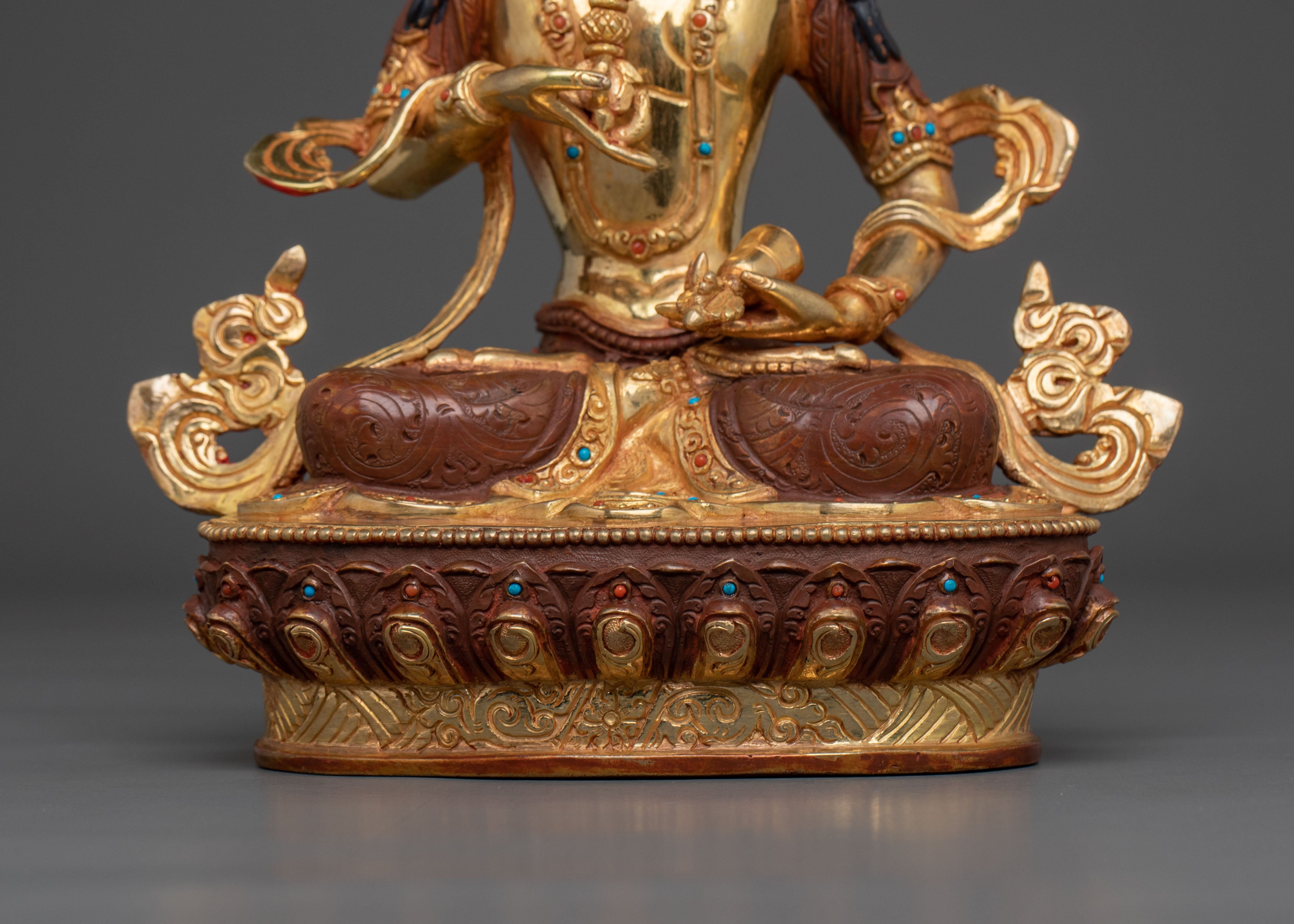 Vajrasattva Golden Statue with Copper Body