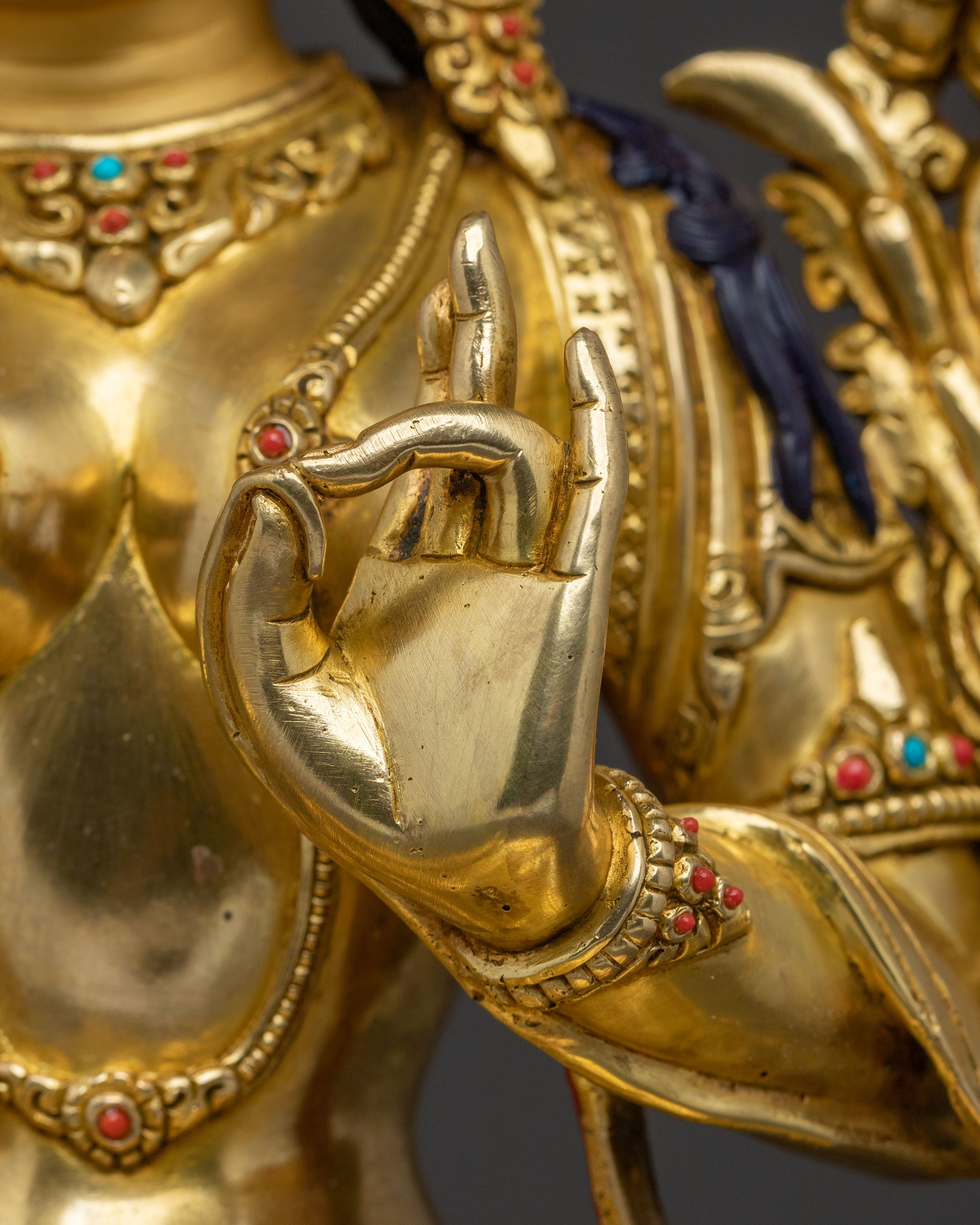 Mother Green Tara Statue | Tibetan Buddhist Guardian