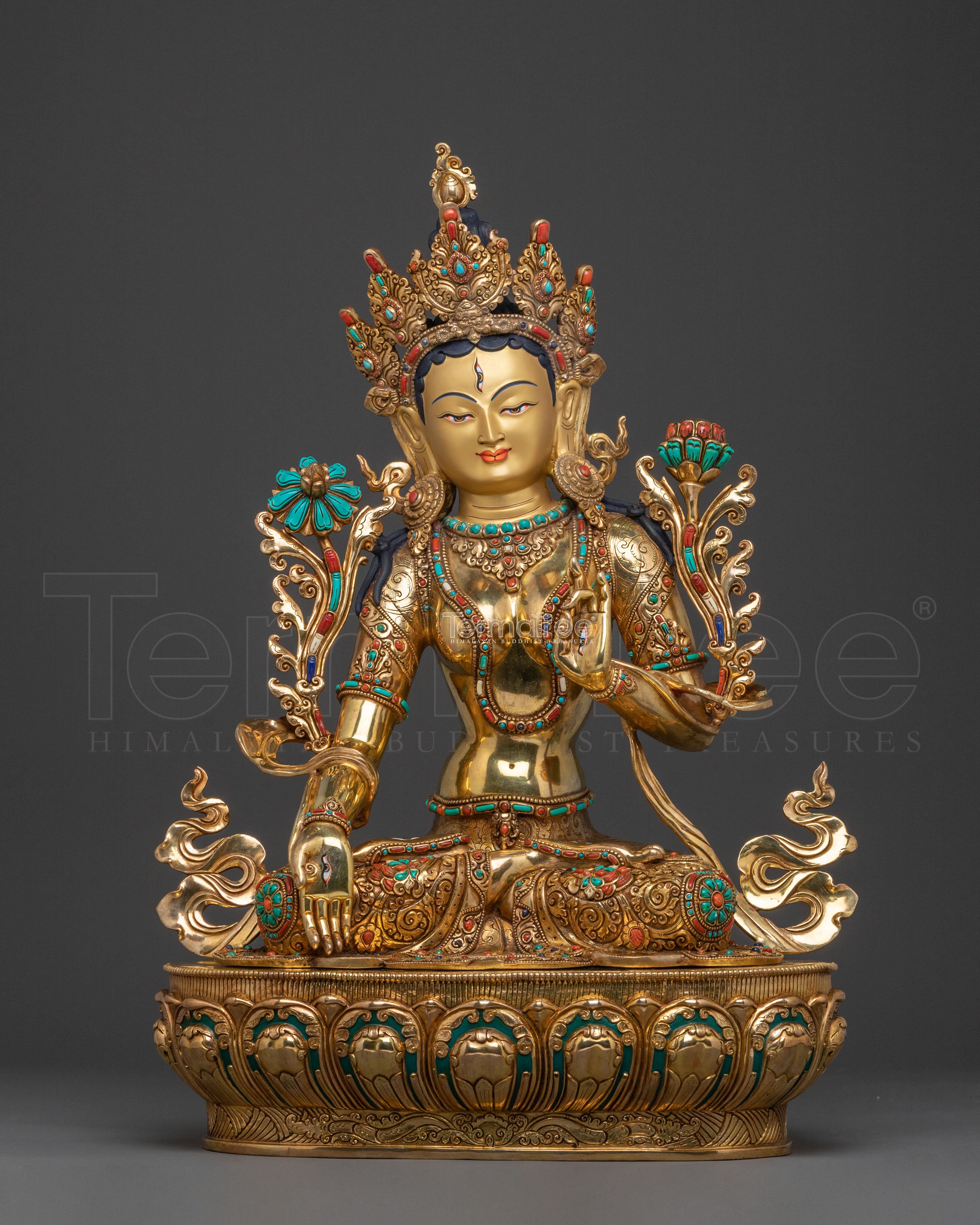 White Tara Statue