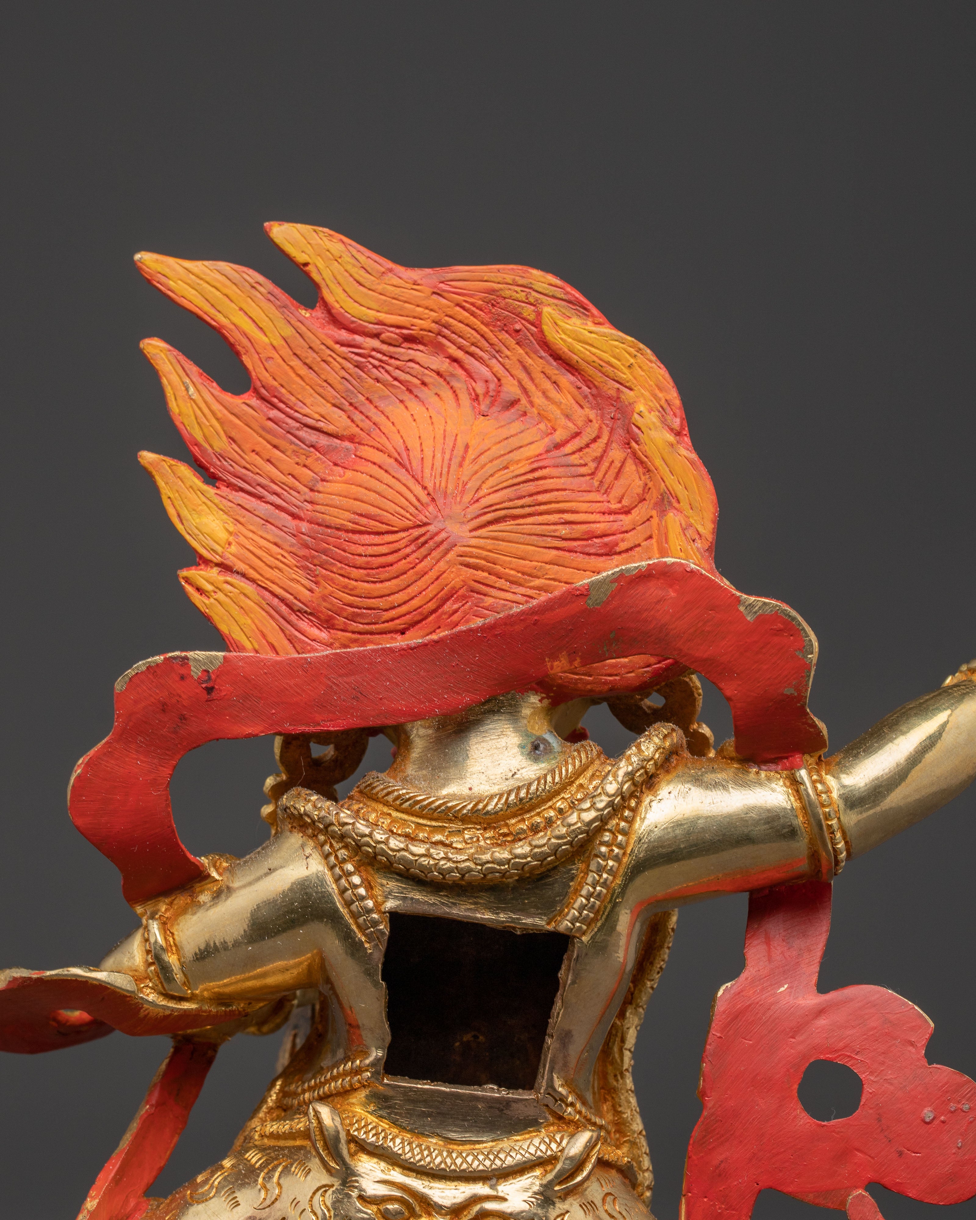 Handcrafted Vajrapani Statue: Protector of All Buddhas