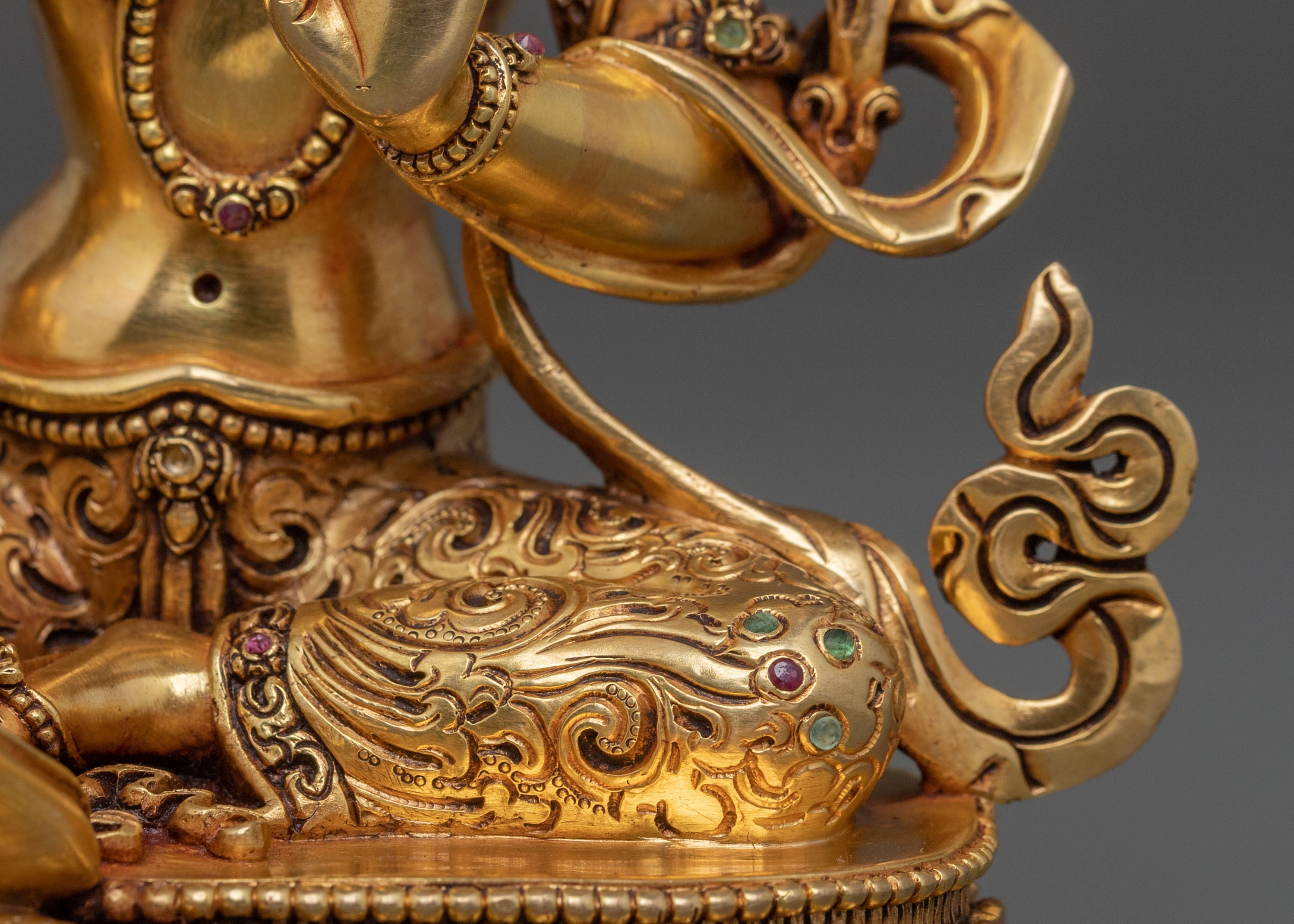 Himalayan Green Tara Statue | Sacred Figurine