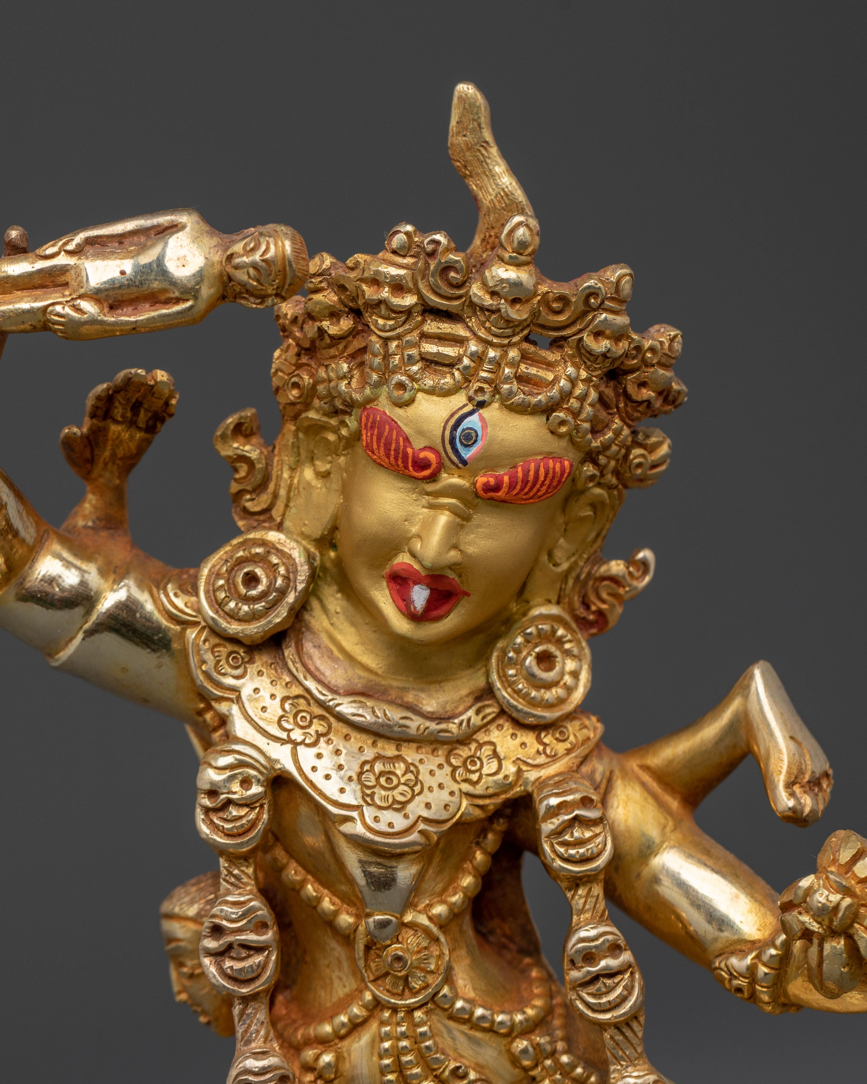 Fierce Protectress: Ekajati Statue | Wrathful Protector