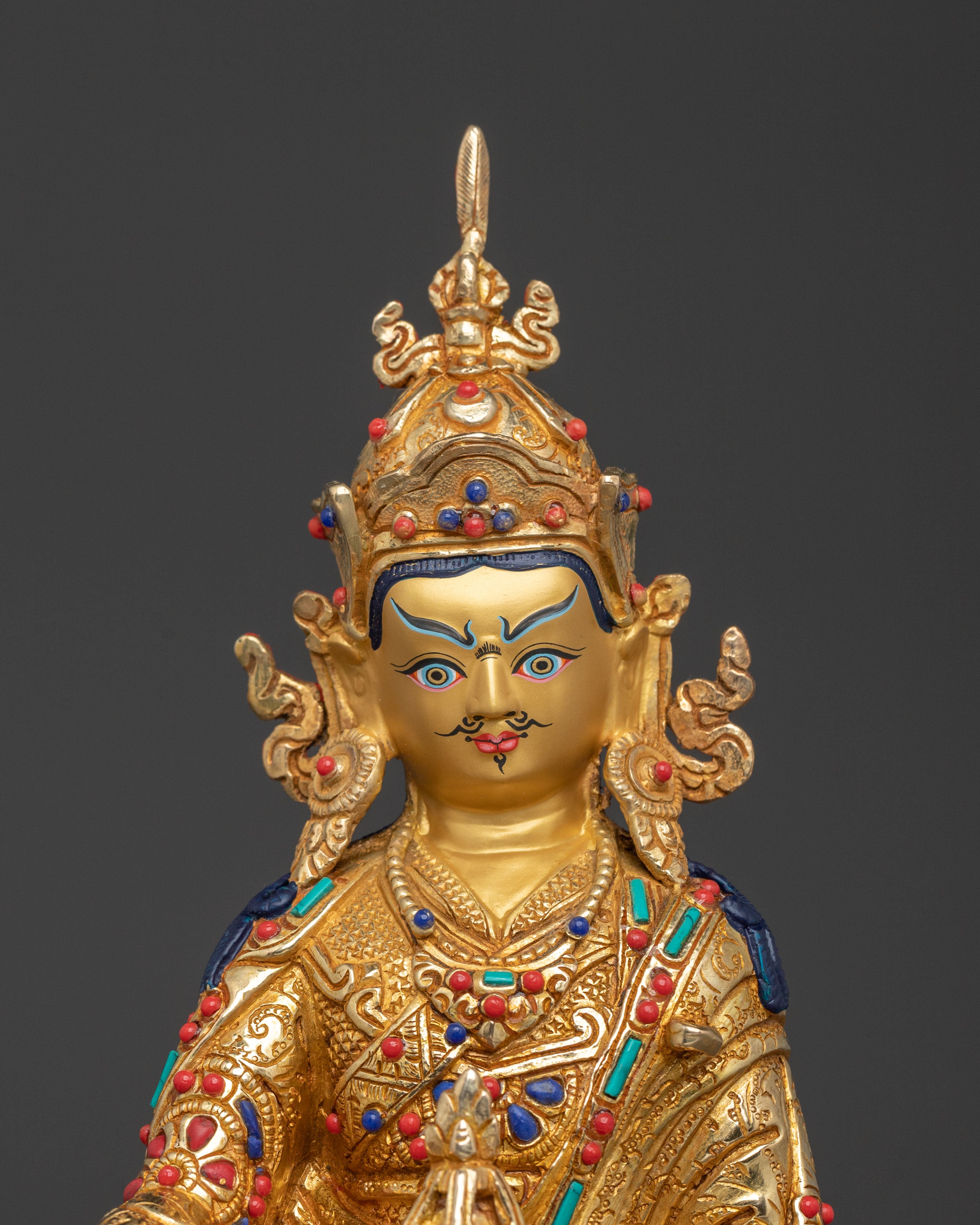 Guru Rinpoche Majestic Statue | Dharma Decor