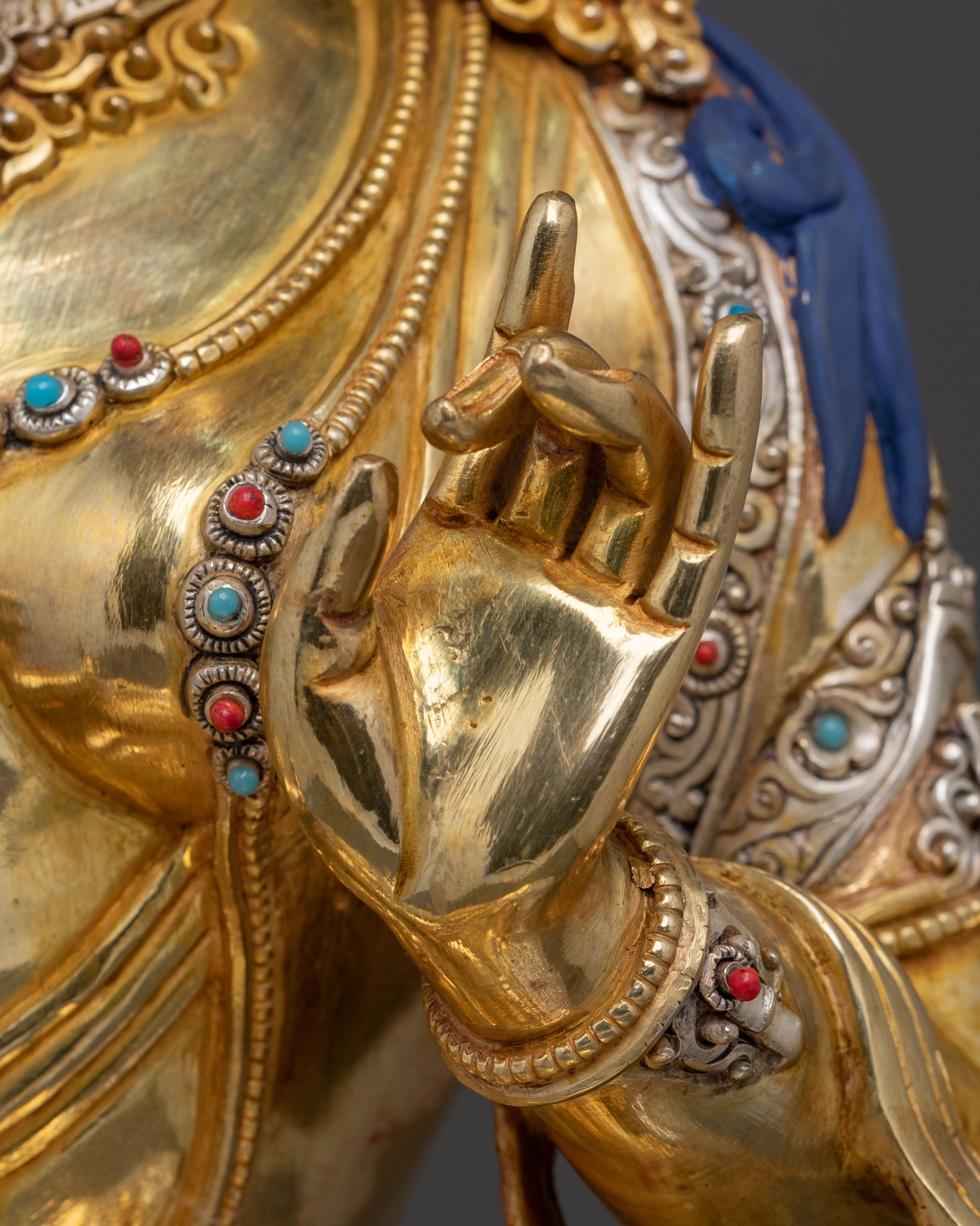Goddess Dukkar Statue | White Umbrella Goddess of Protection