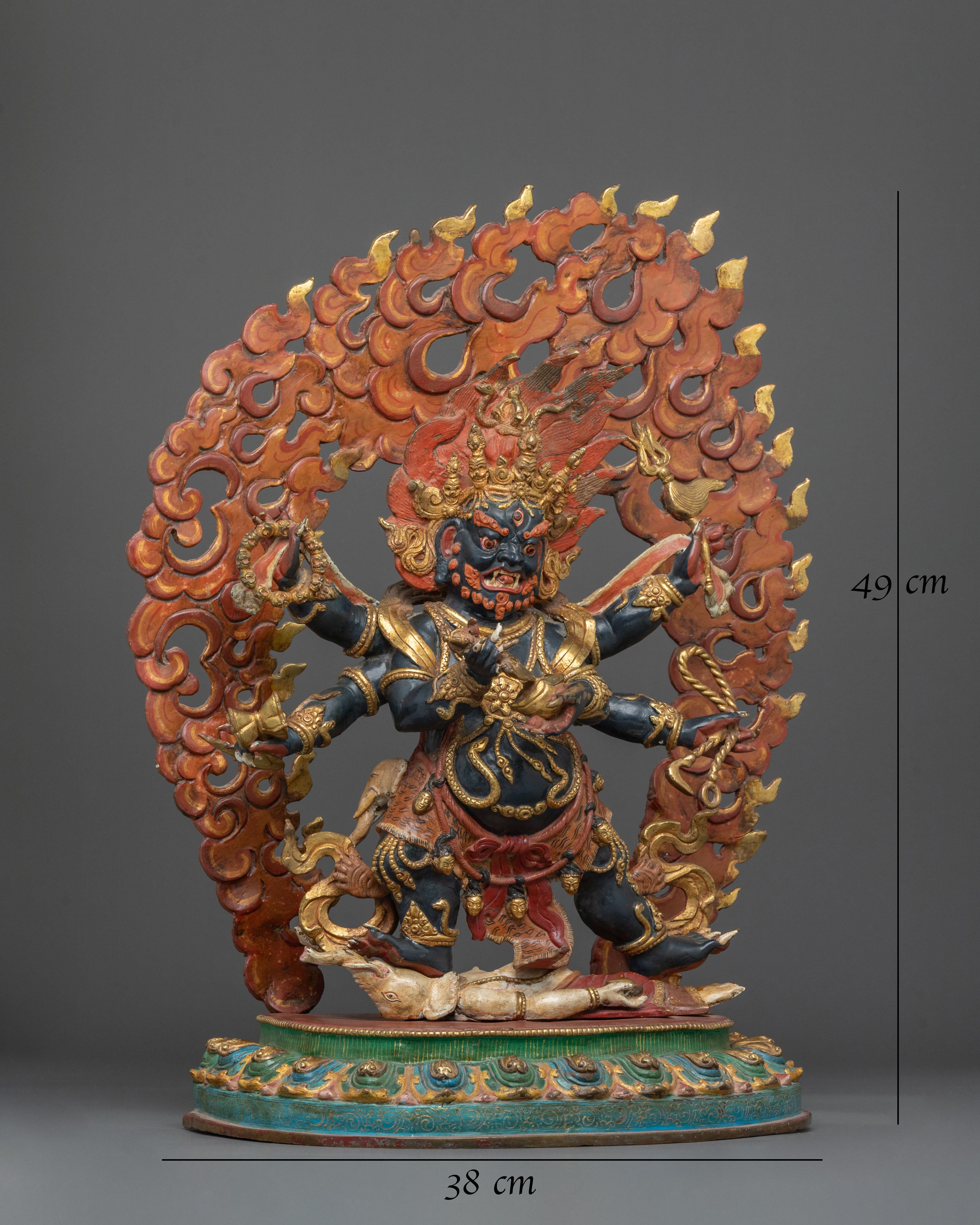 Sadhbhuja Powerful Statue | Tibetan Buddhist Protector