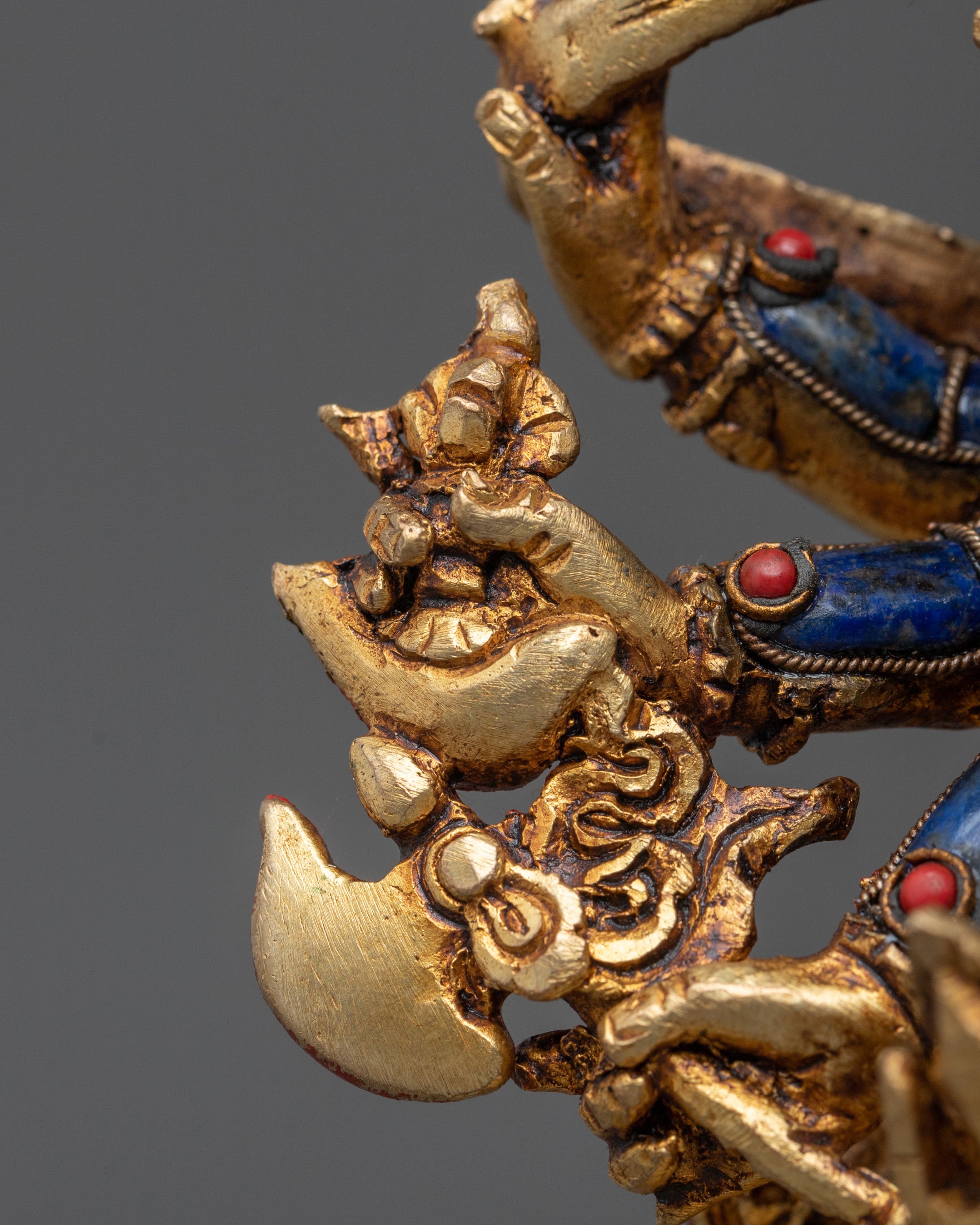 Chakrasamvara Spiritual Sculpture | Tantric Deity of Enlightened Union