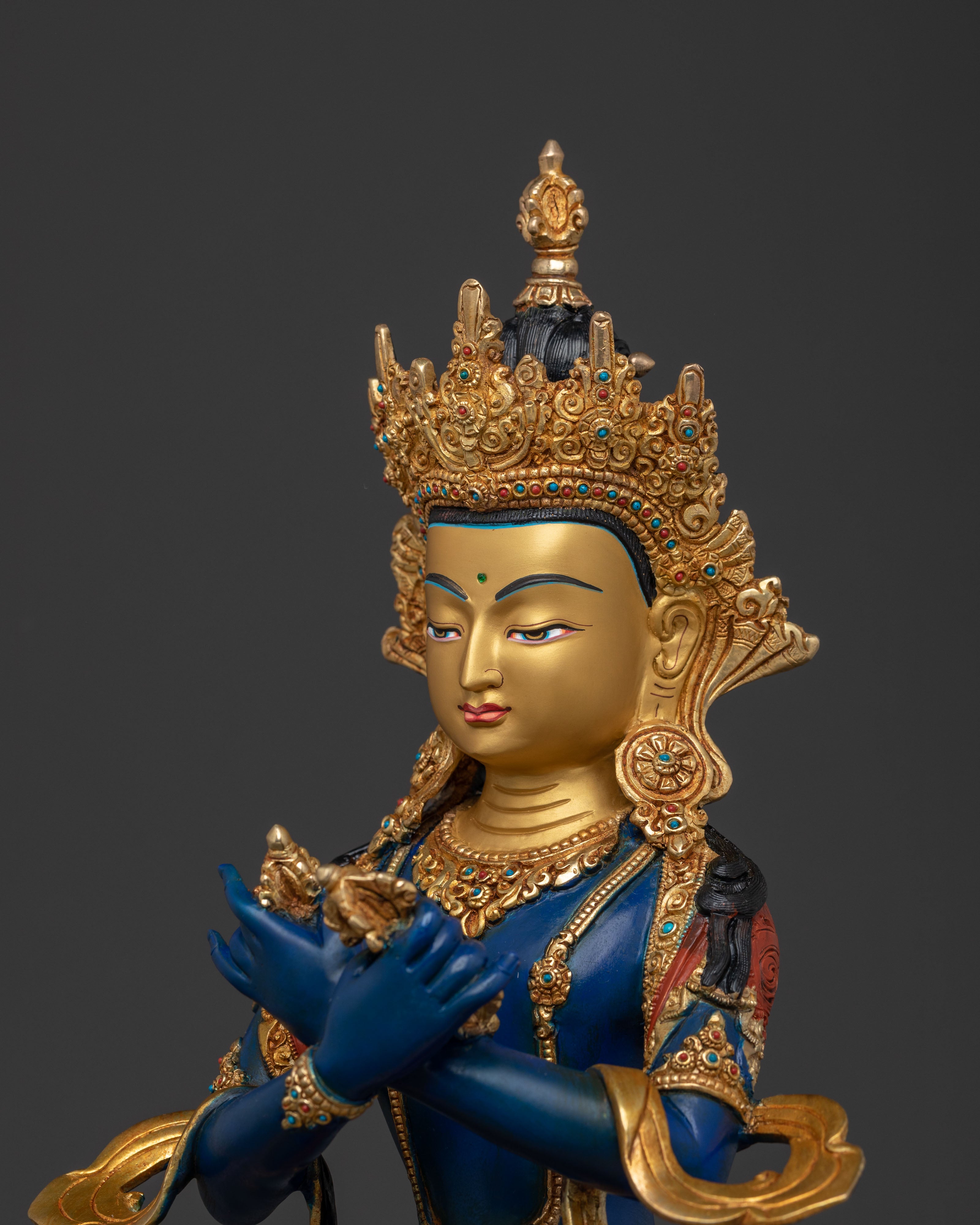 Handcrafted Vajradhara Statue: Supreme Enlightenment