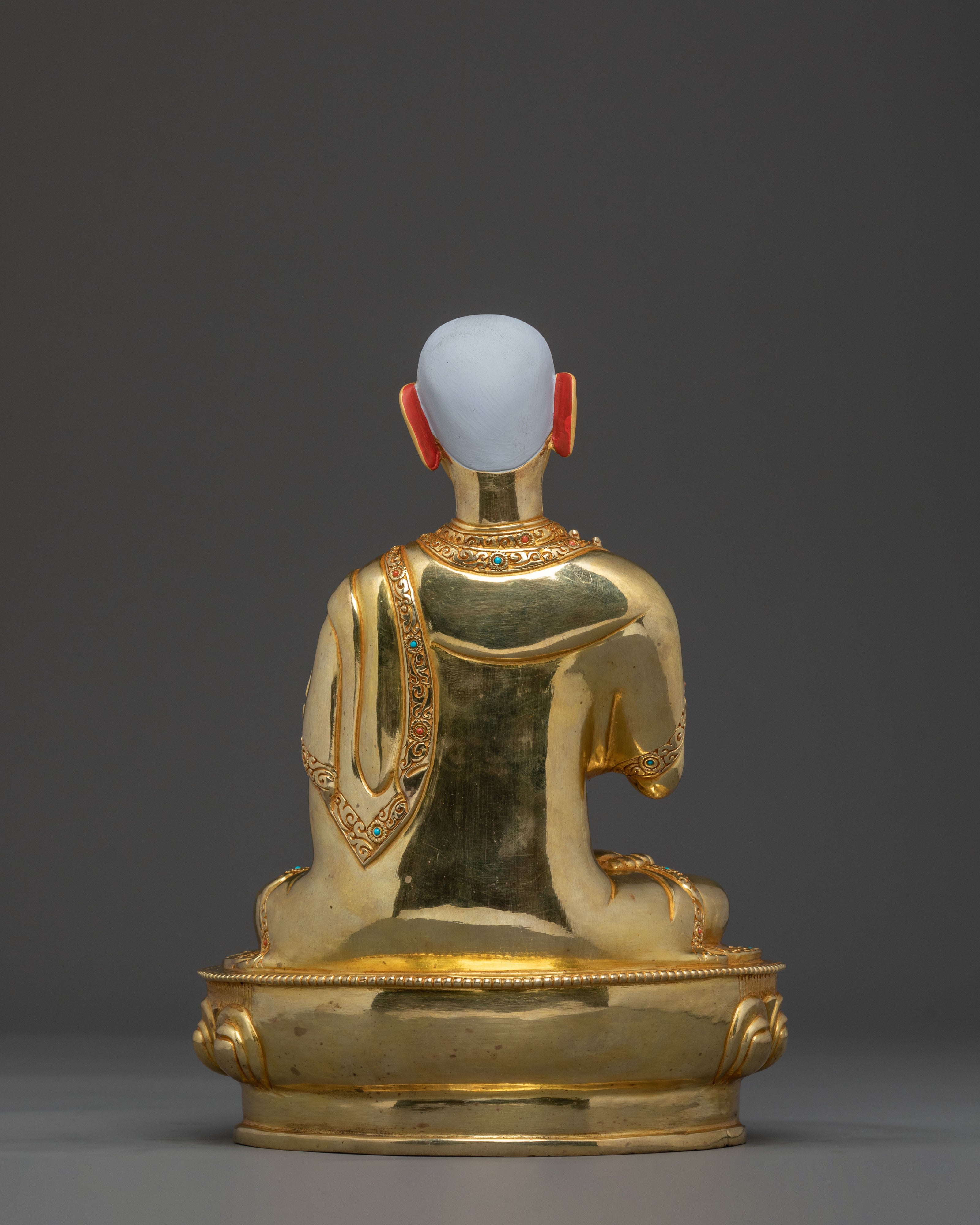 Tsongkhapa Traditional Statue with Disciples | Symbol of Wisdom