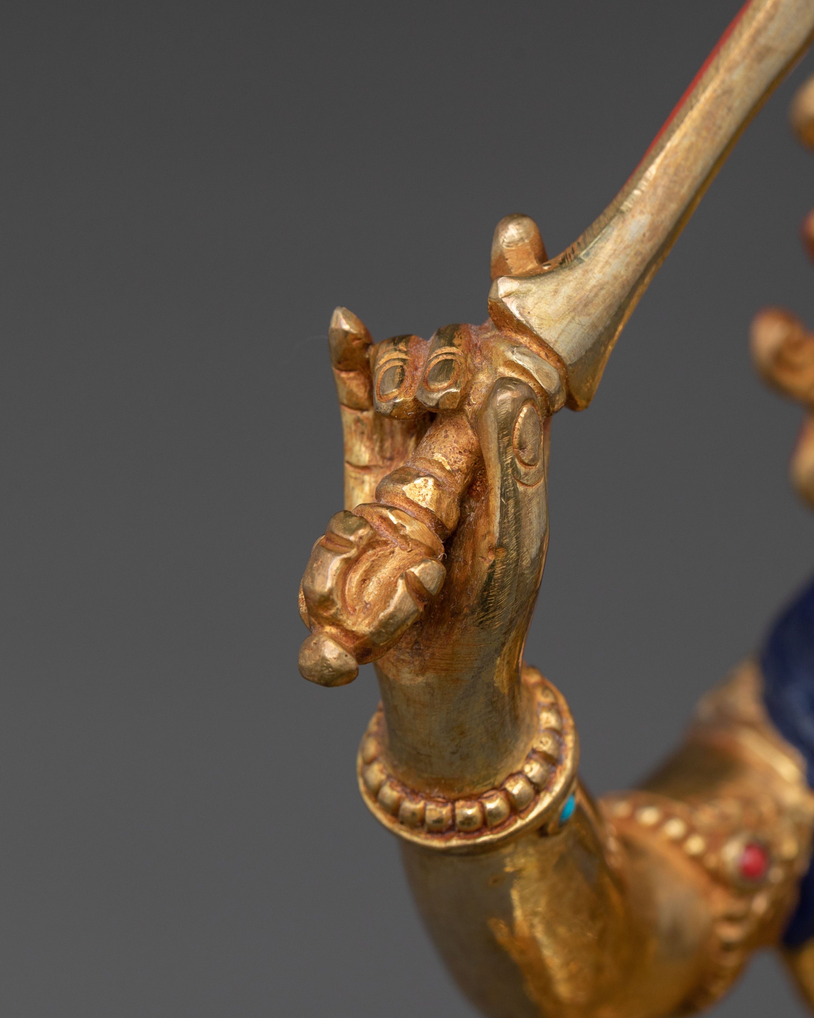 Handcrafted Manjushri Statue | Wisdom Embodied