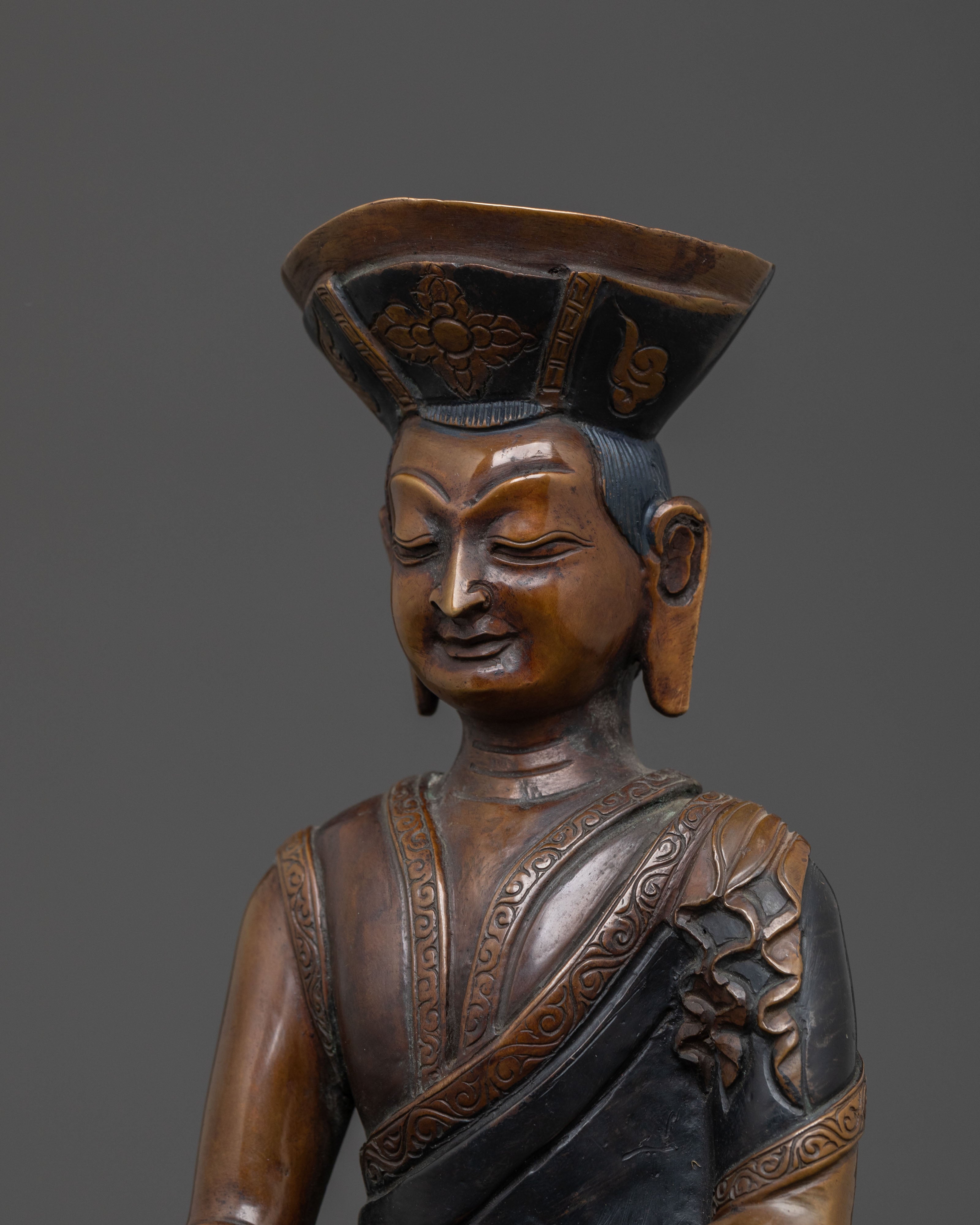 Karmapa Altar Statue | Buddhist Master of Wisdom
