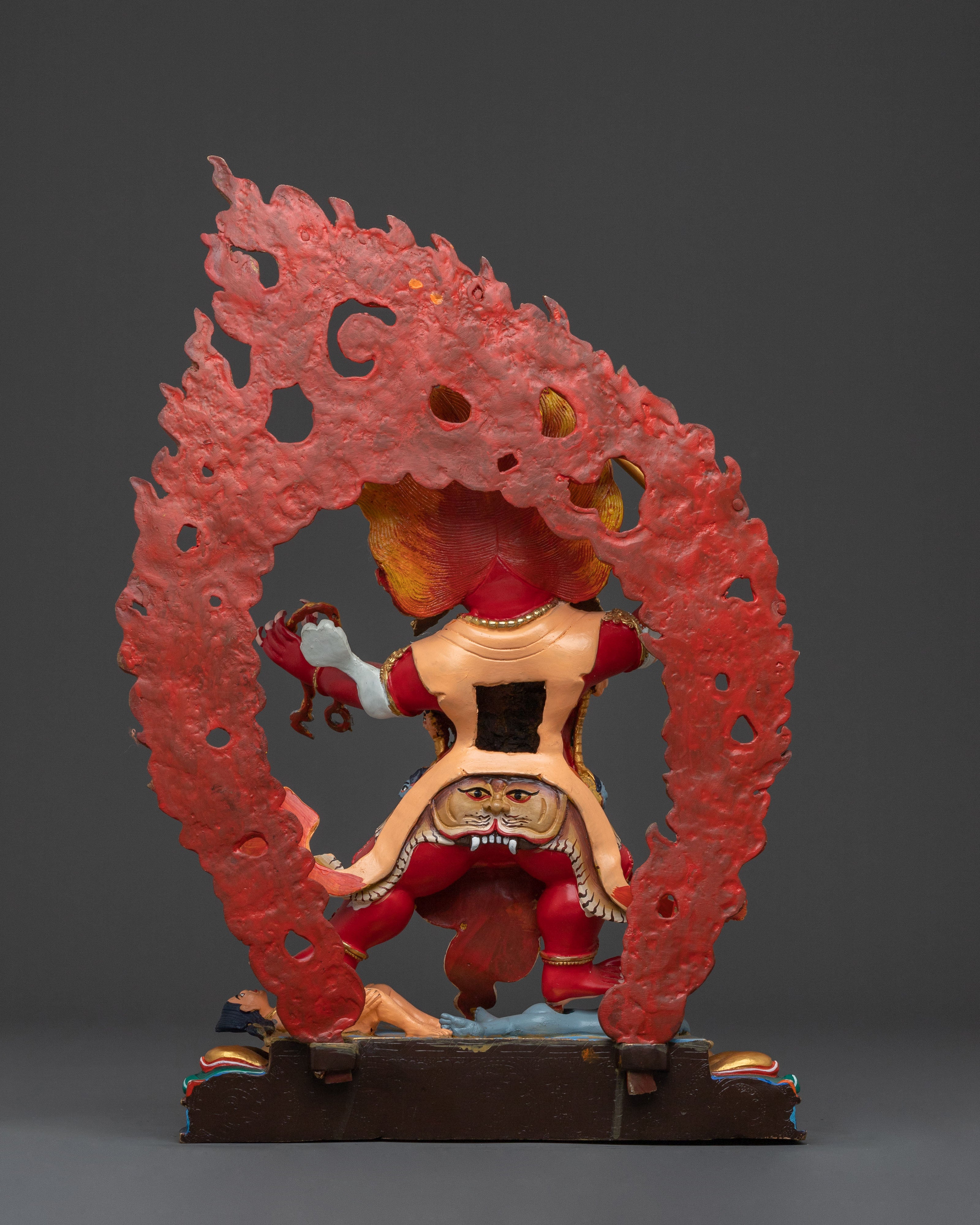 DandaPani Sacred Figure: Copper Sculpture