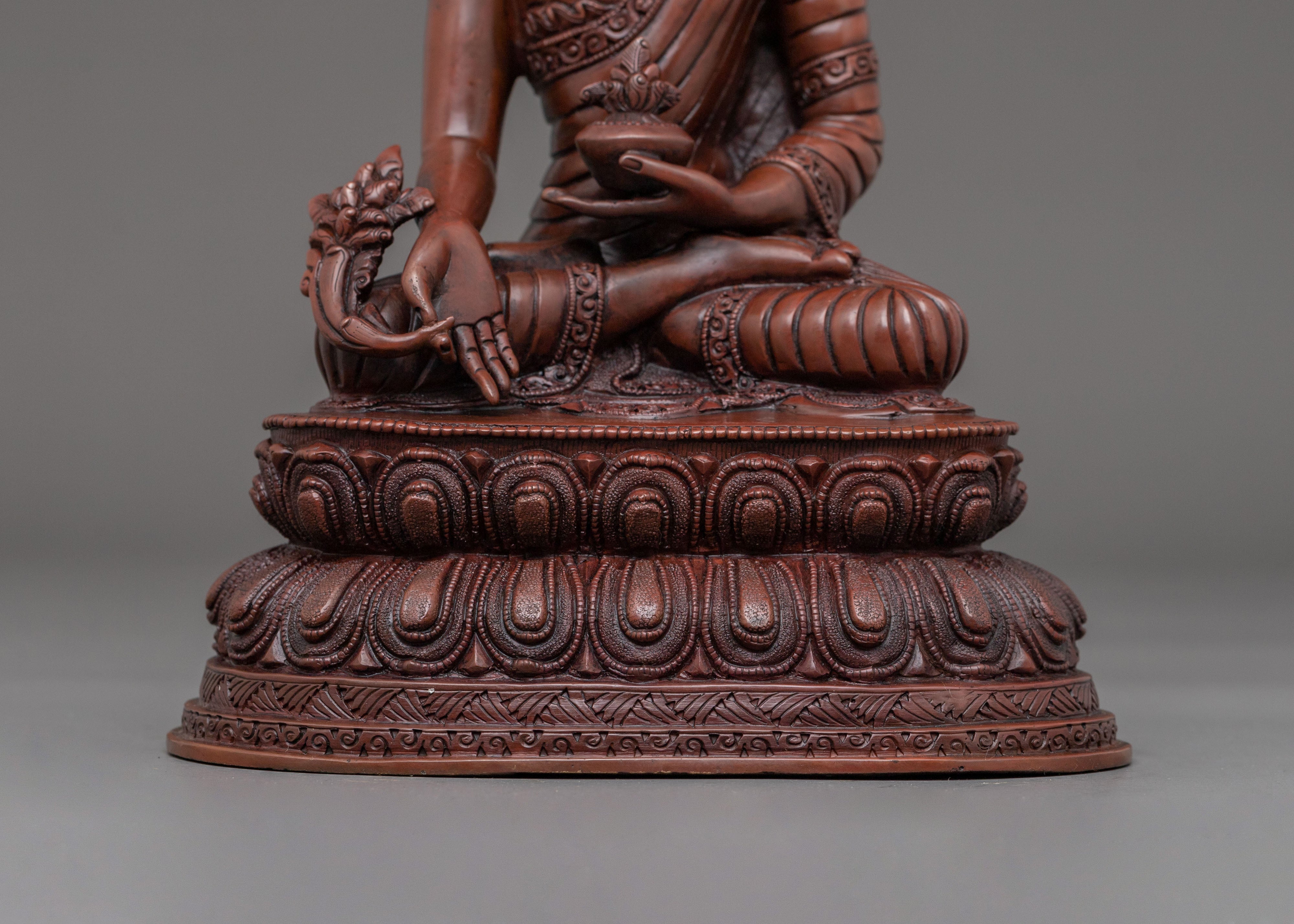 Medicine Buddha Sculpture | Healing Deity