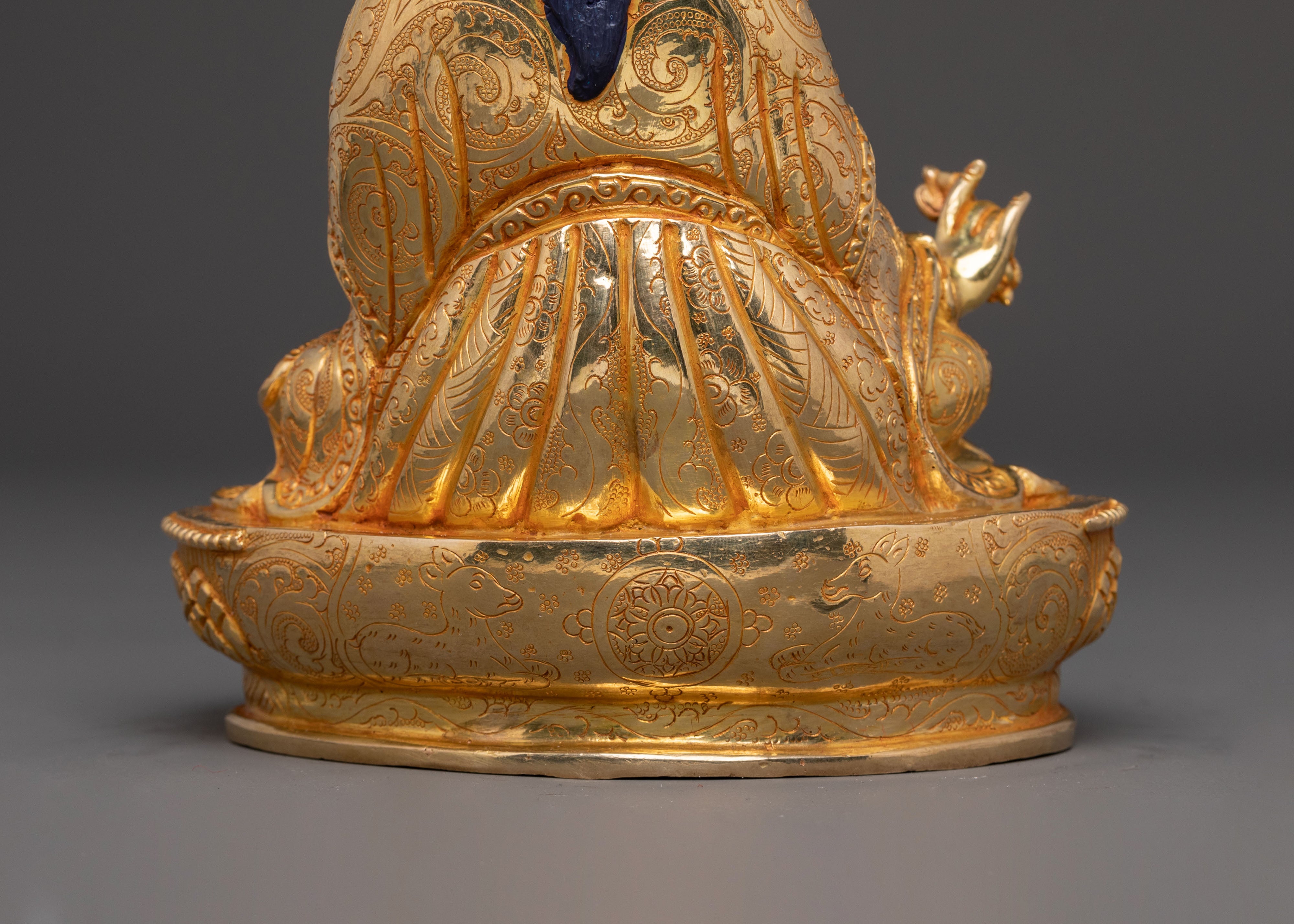 Guru Rinpoche: 24K Gold Gilded Serenity