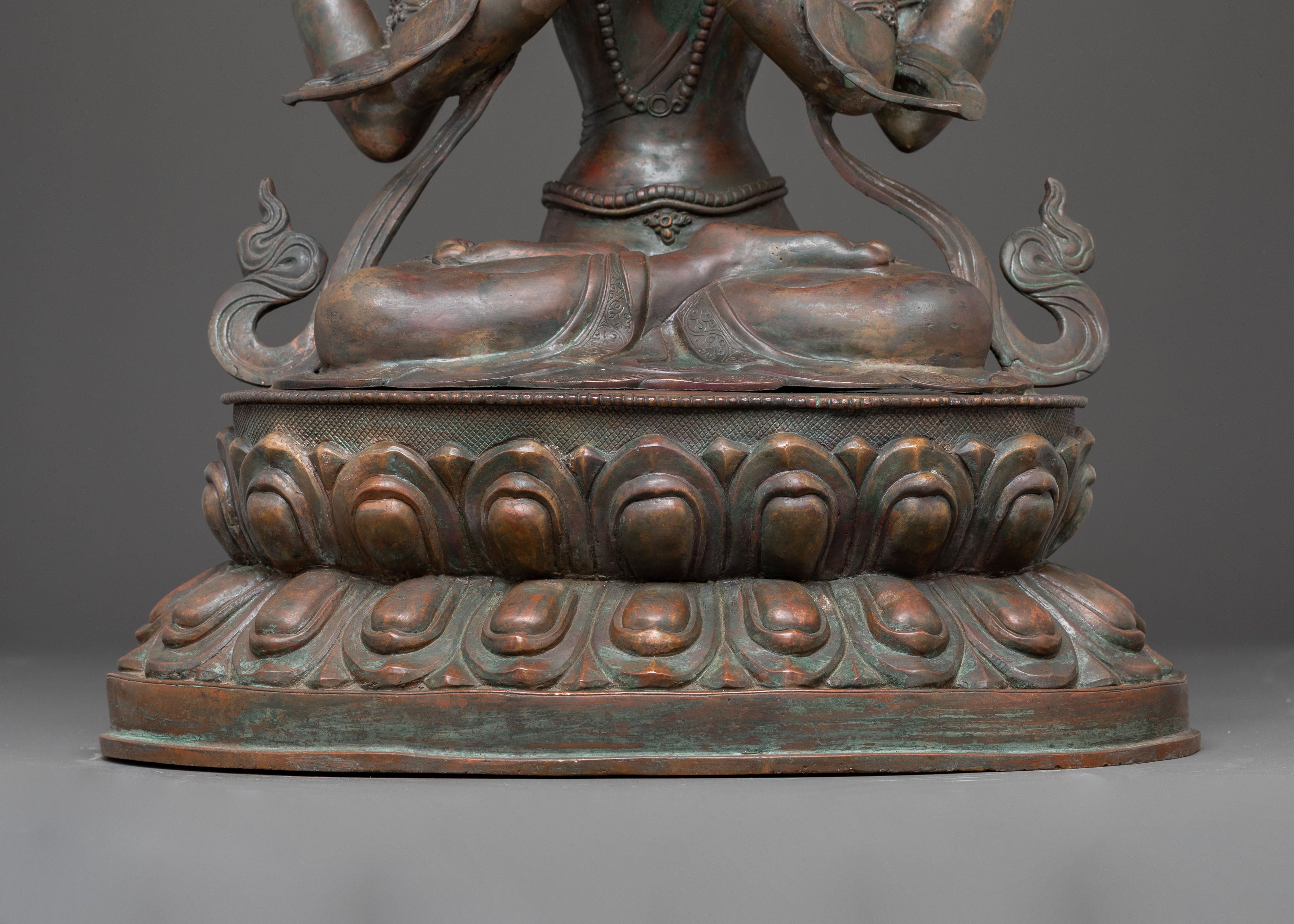 Handmade Chenrezig Statue of Wisdom | Bodhisattva Avalokiteshvara Sculpture